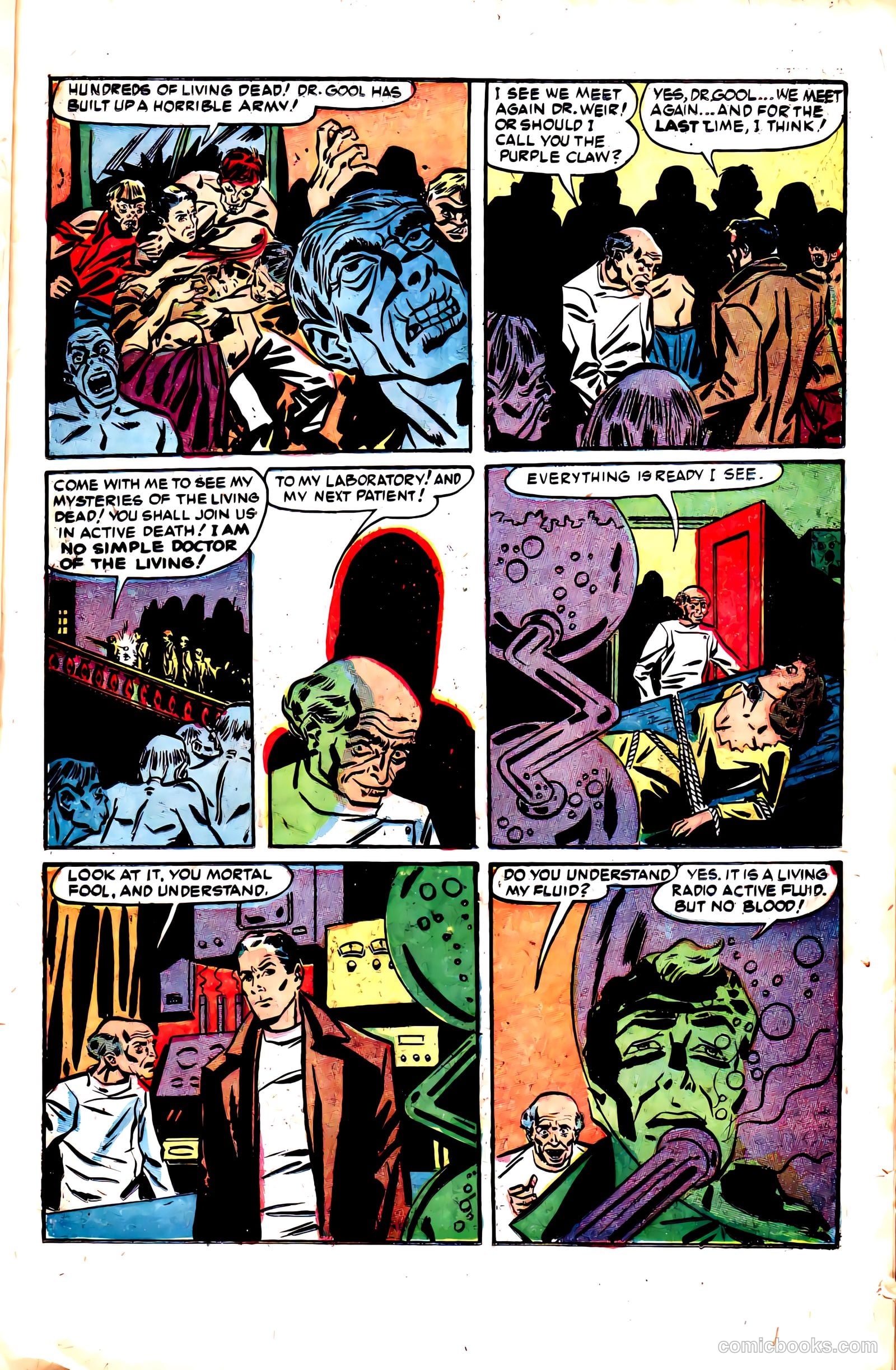 The Purple Claw #1 (1953) — page 11