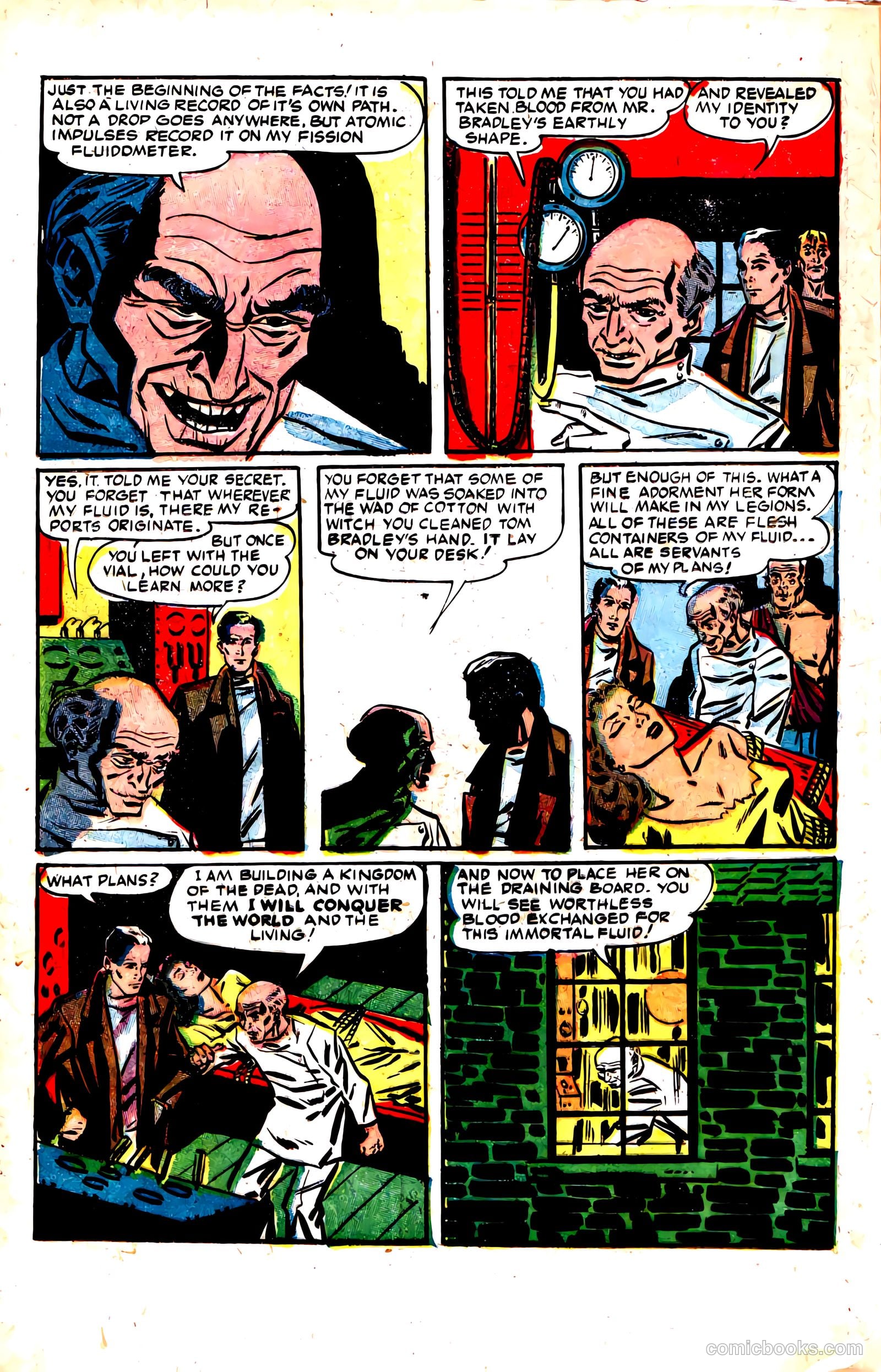The Purple Claw #1 (1953) — page 12