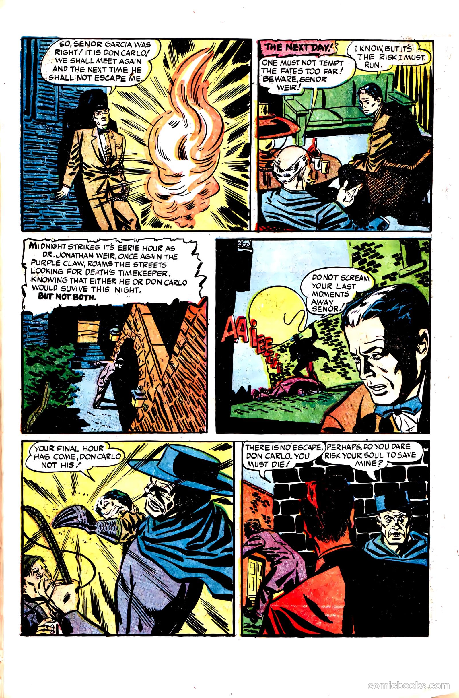The Purple Claw #1 (1953) — page 24