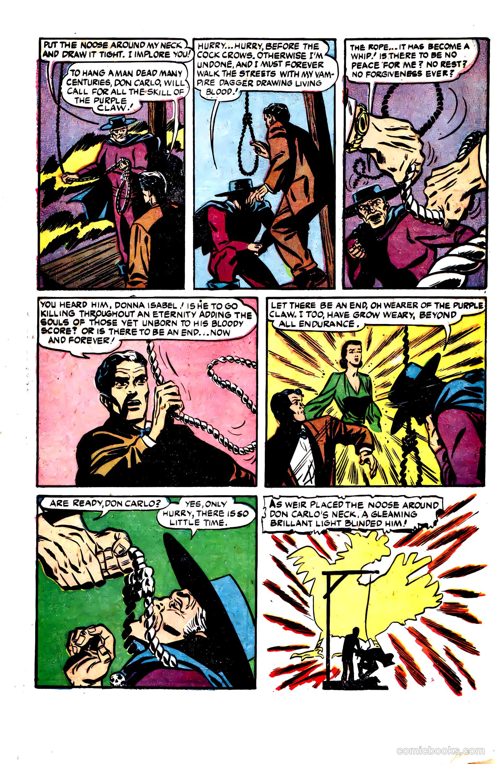 The Purple Claw #1 (1953) — page 28