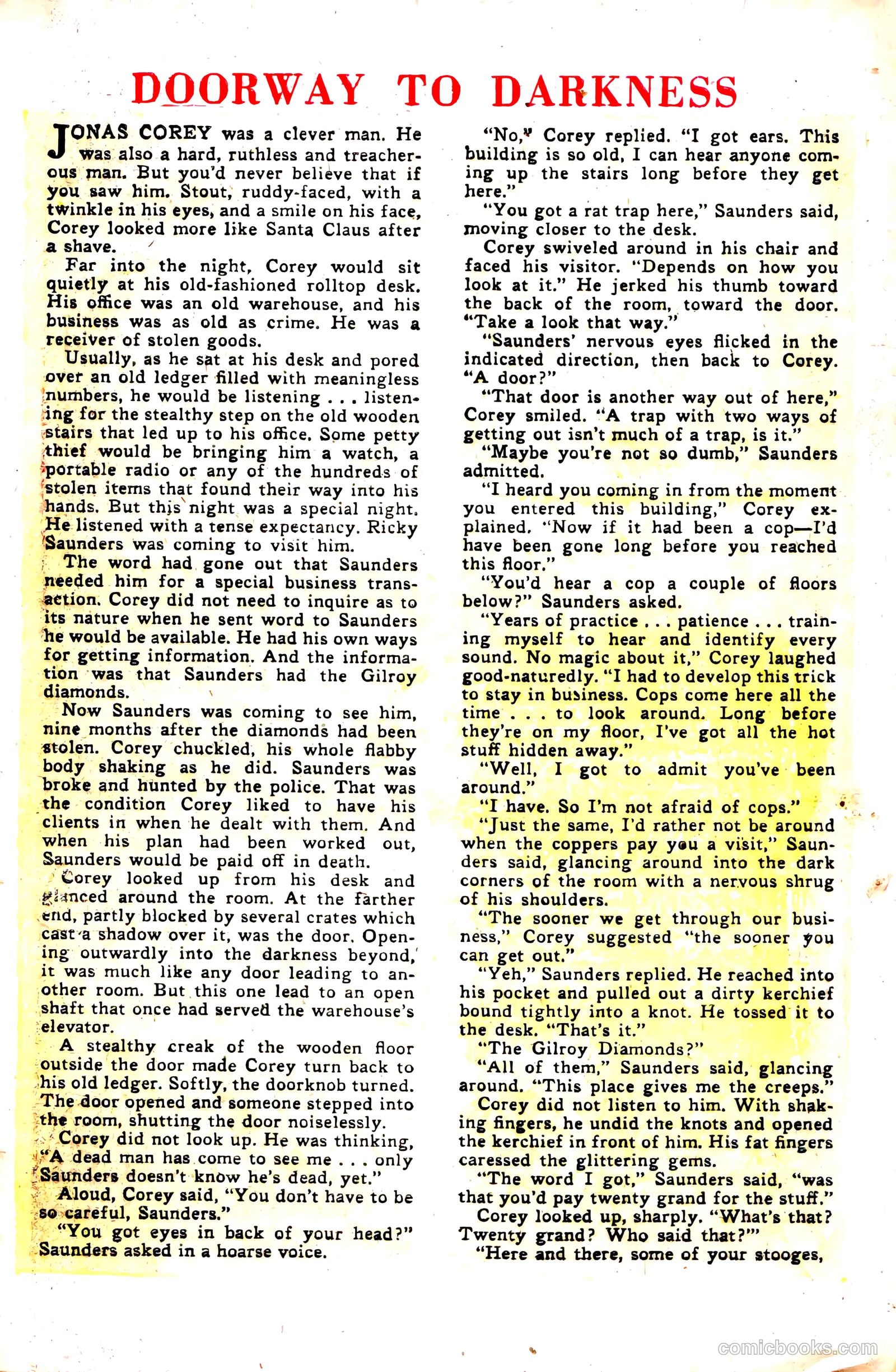 The Purple Claw #1 (1953) — page 30
