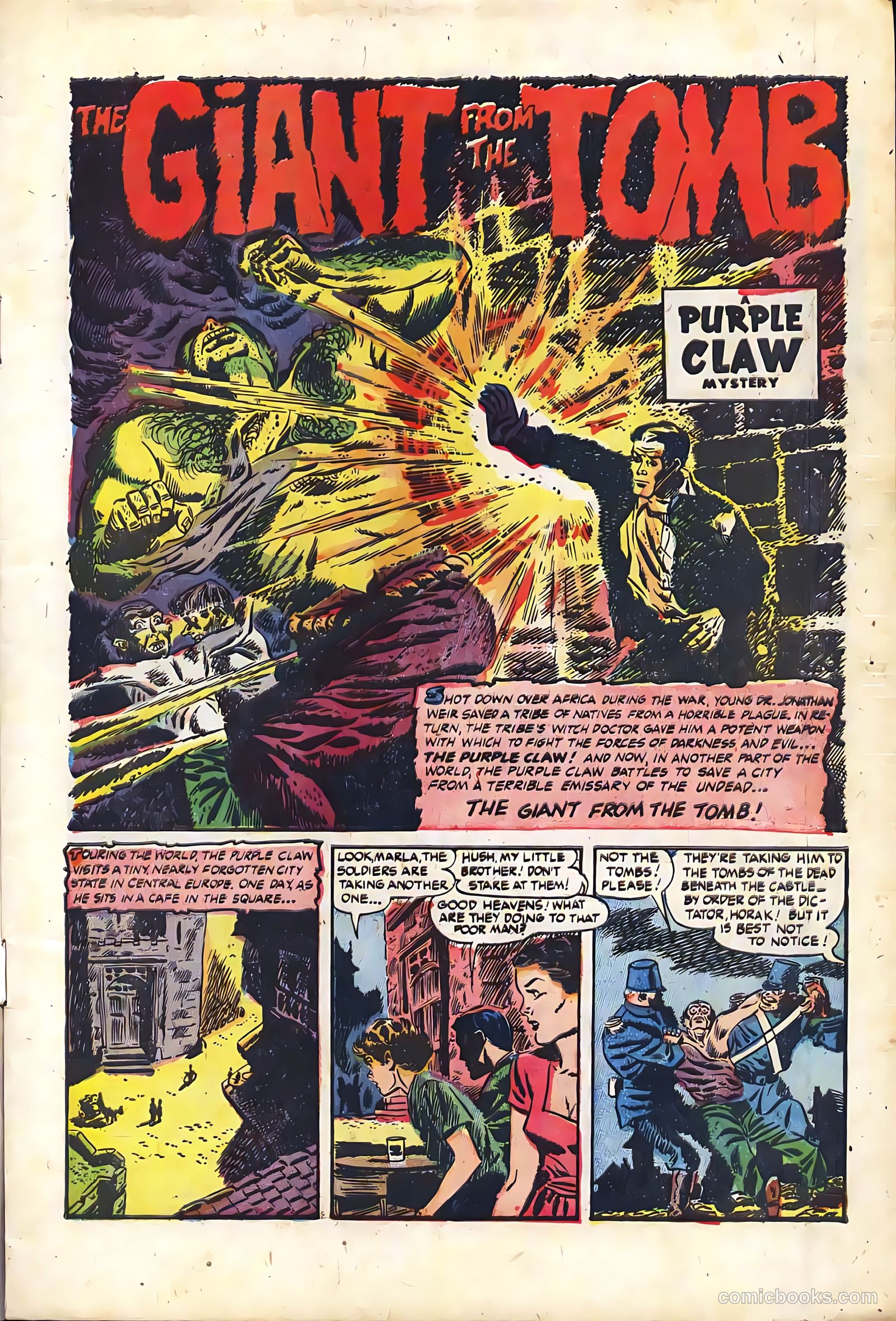 The Purple Claw #3 (1953) — page 3
