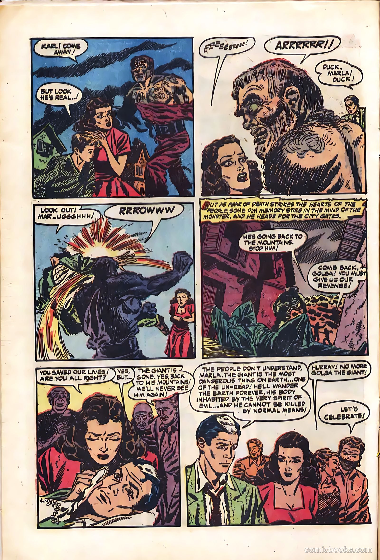 The Purple Claw #3 (1953) — page 8