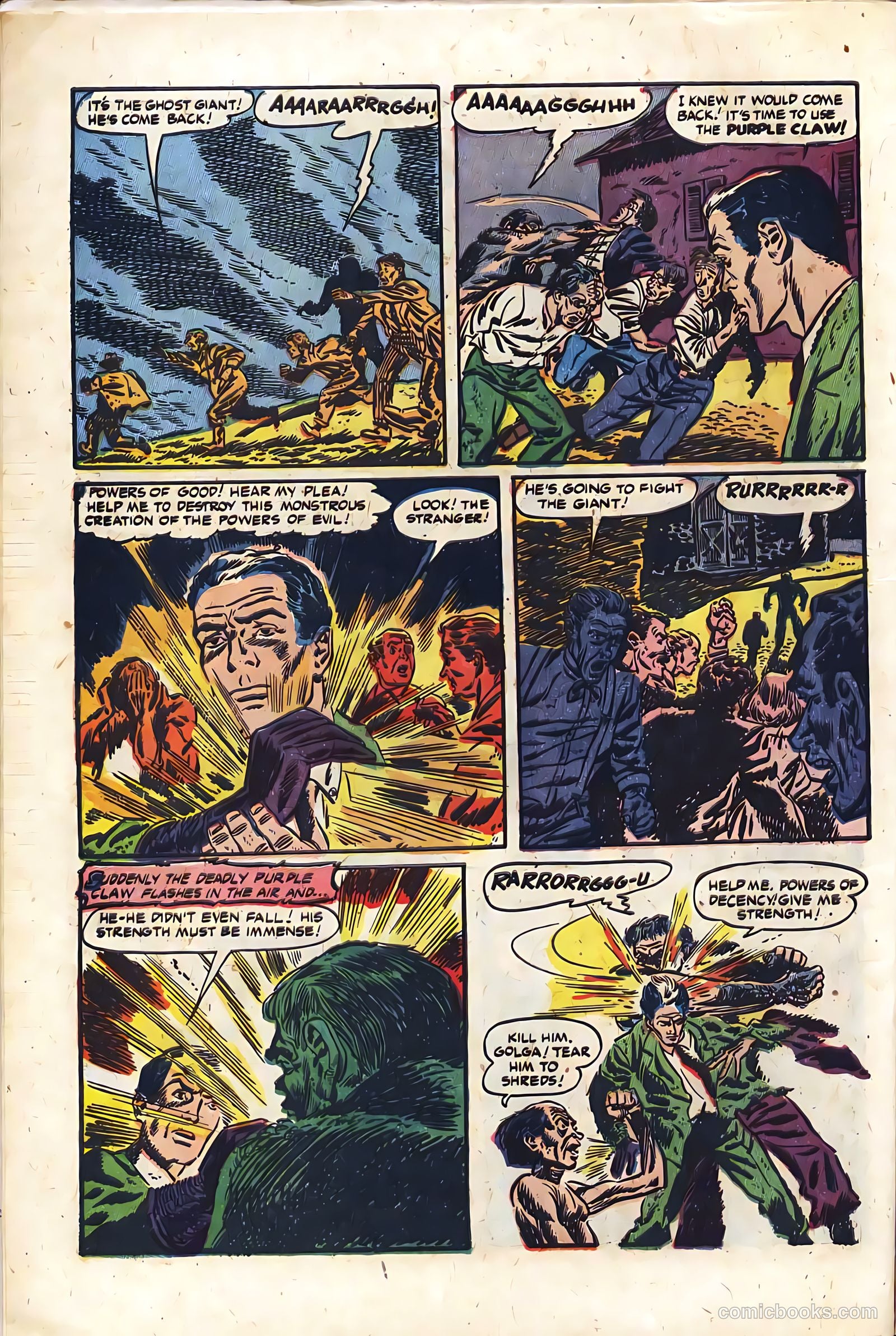 The Purple Claw #3 (1953) — page 10