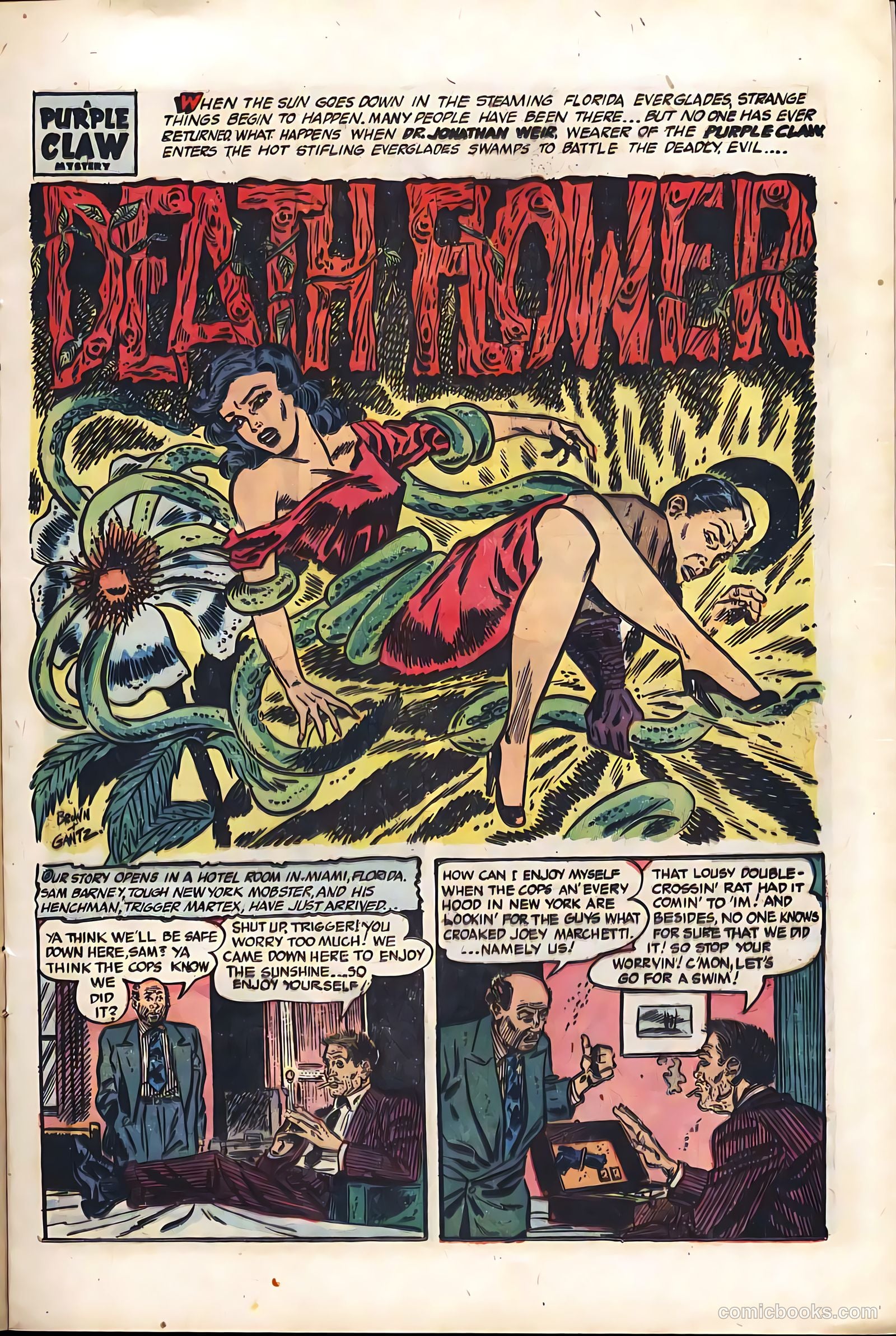 The Purple Claw #3 (1953) — page 13
