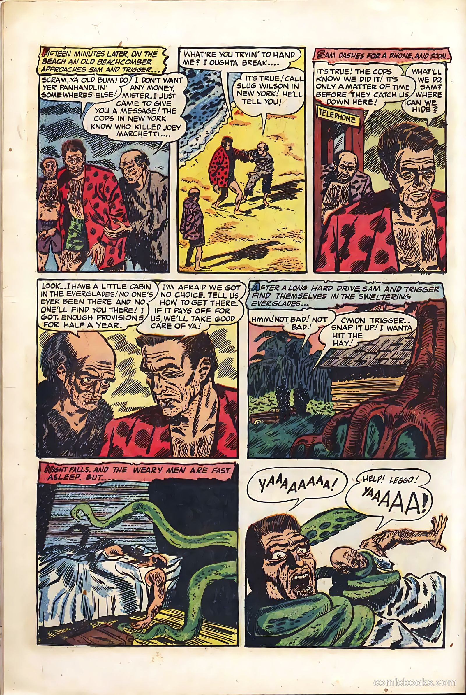 The Purple Claw #3 (1953) — page 14