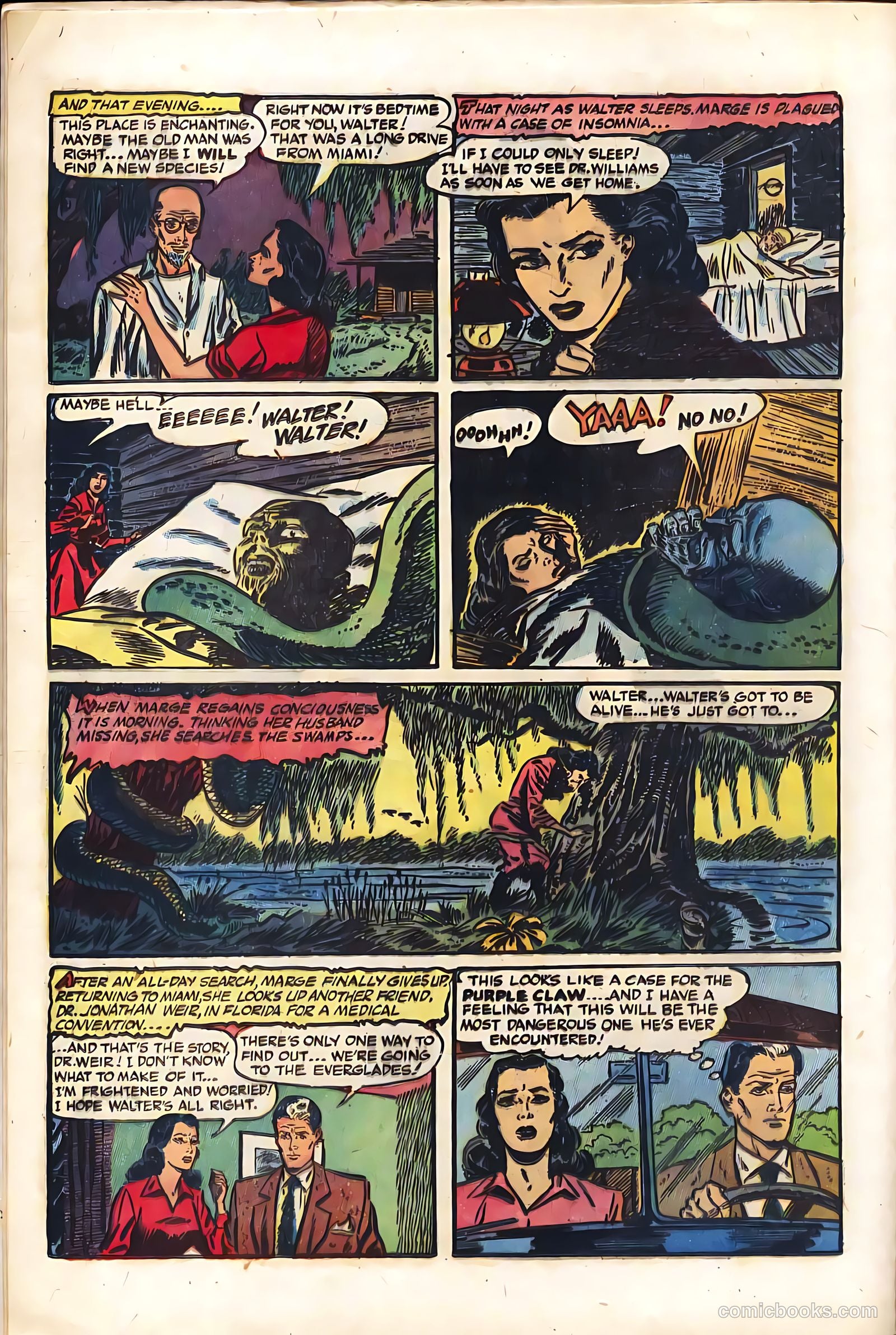 The Purple Claw #3 (1953) — page 16