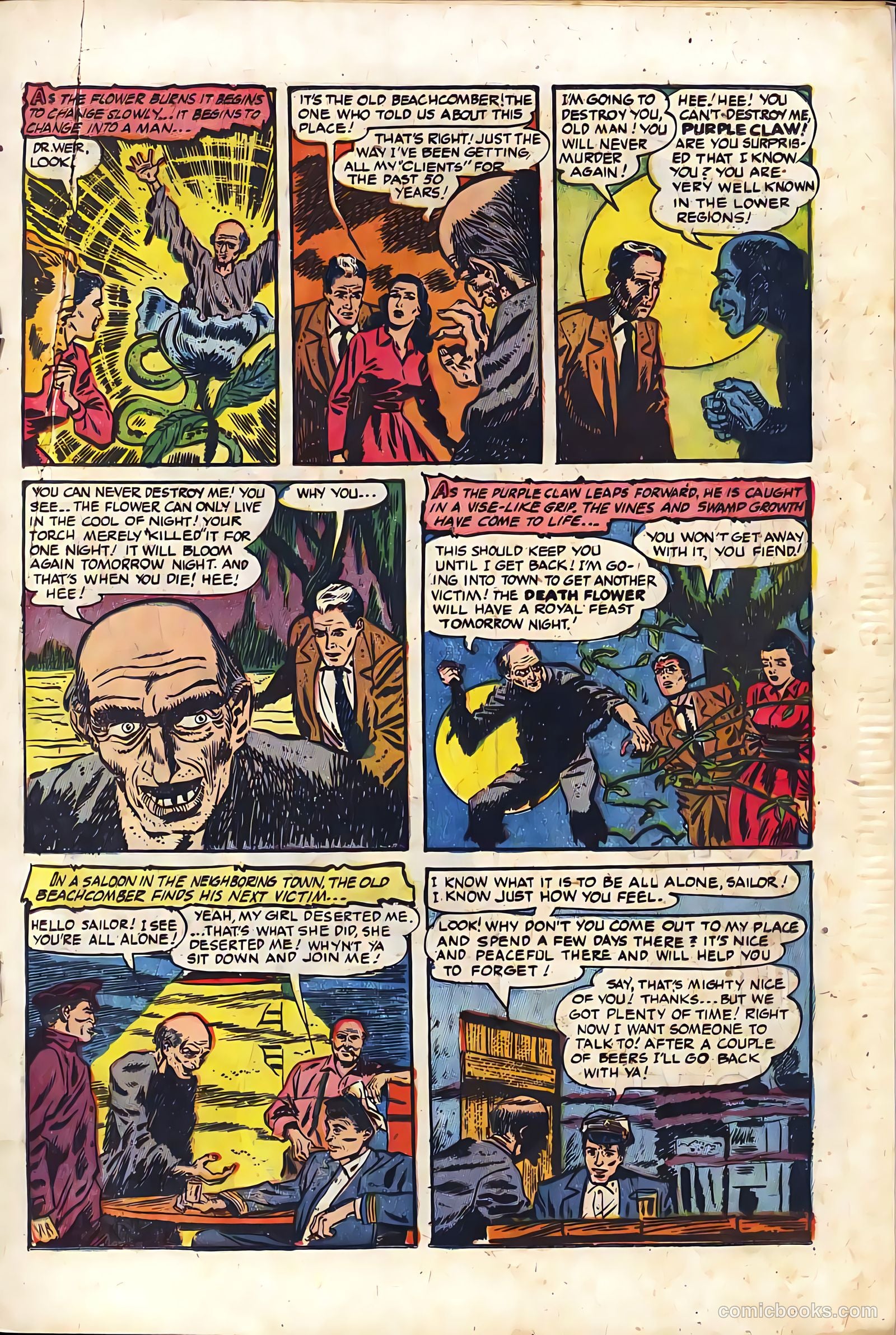 The Purple Claw #3 (1953) — page 19