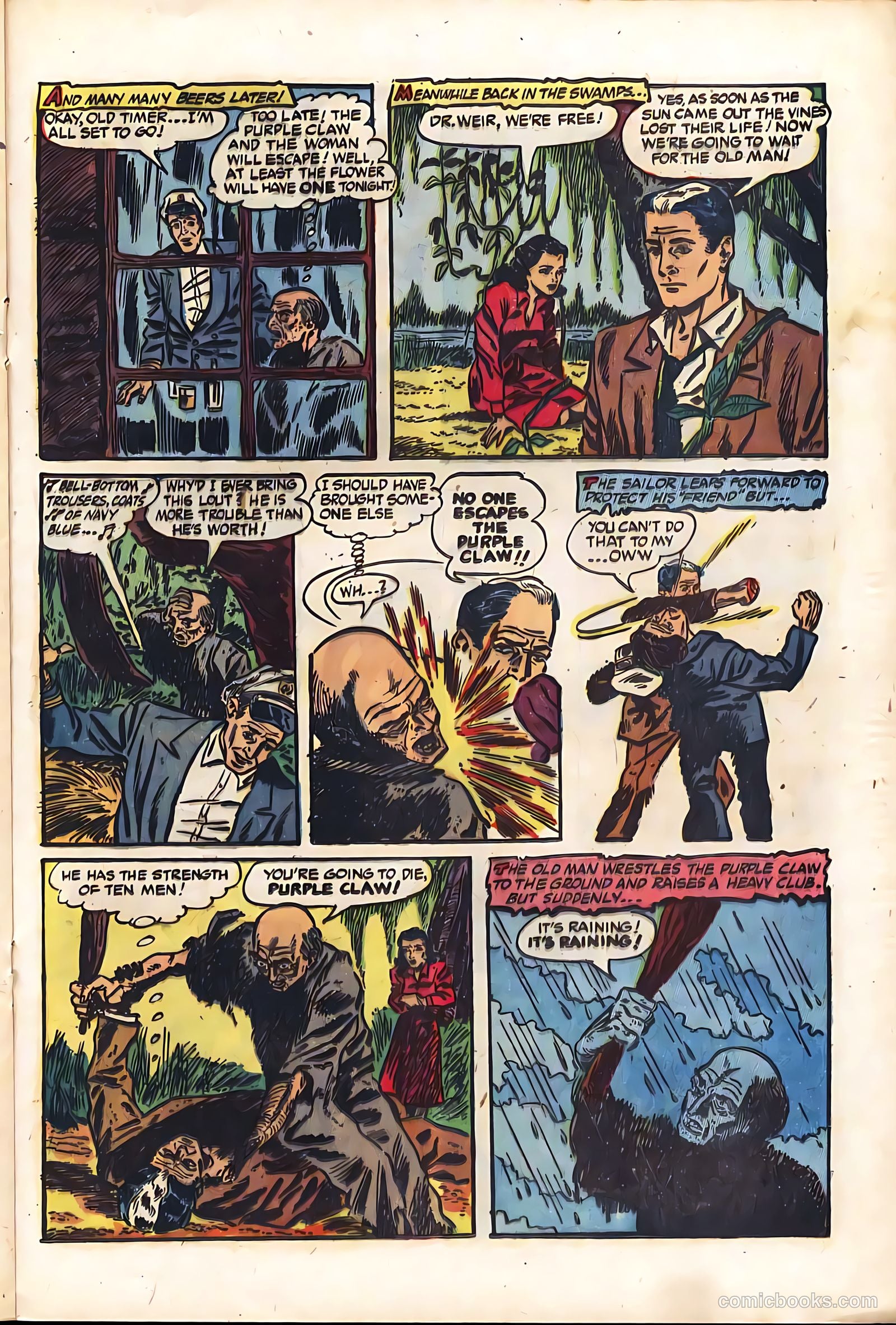 The Purple Claw #3 (1953) — page 21