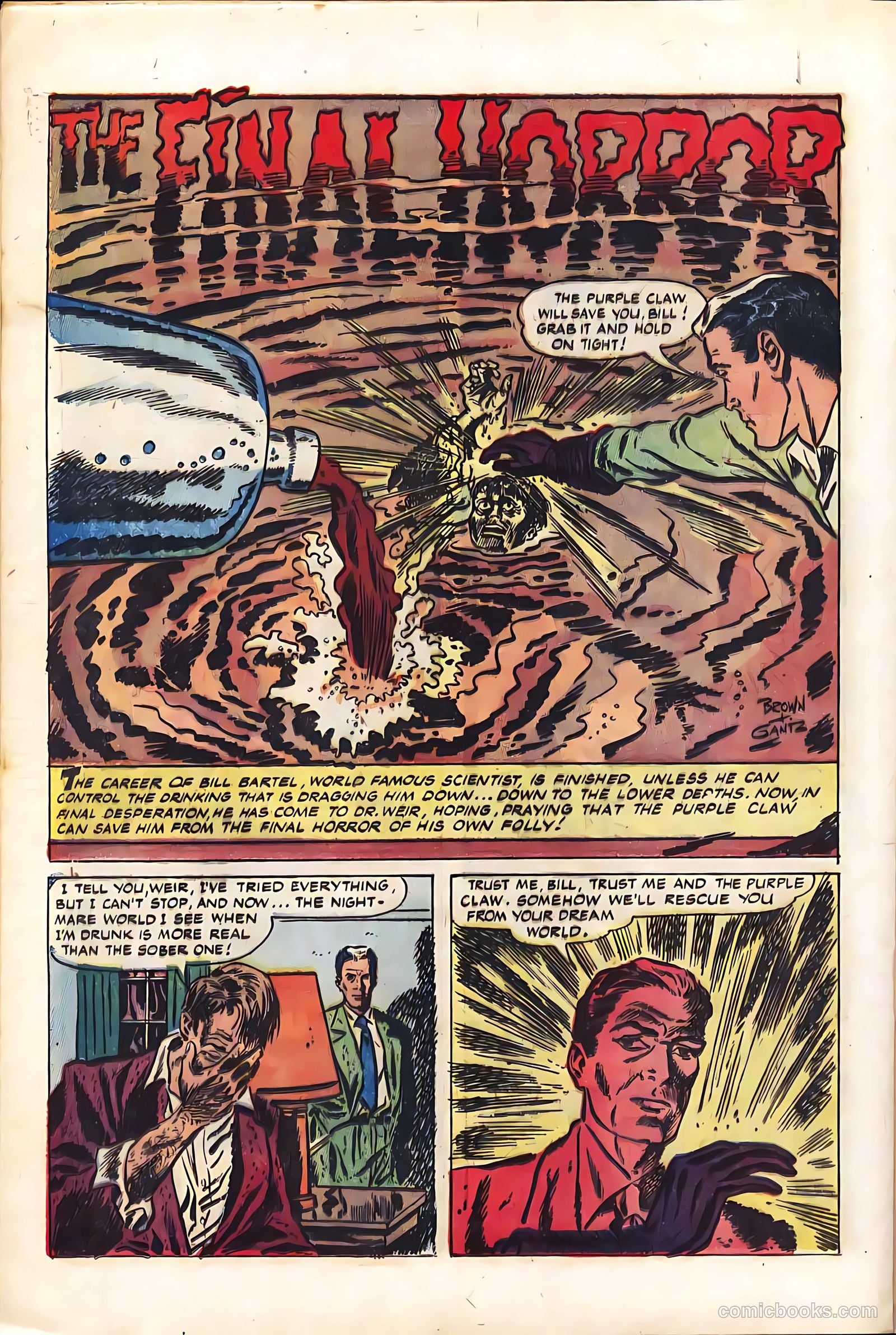 The Purple Claw #3 (1953) — page 24