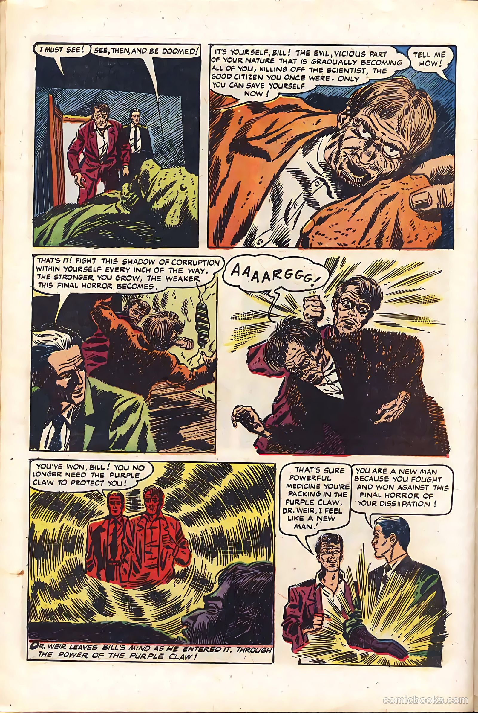 The Purple Claw #3 (1953) — page 30