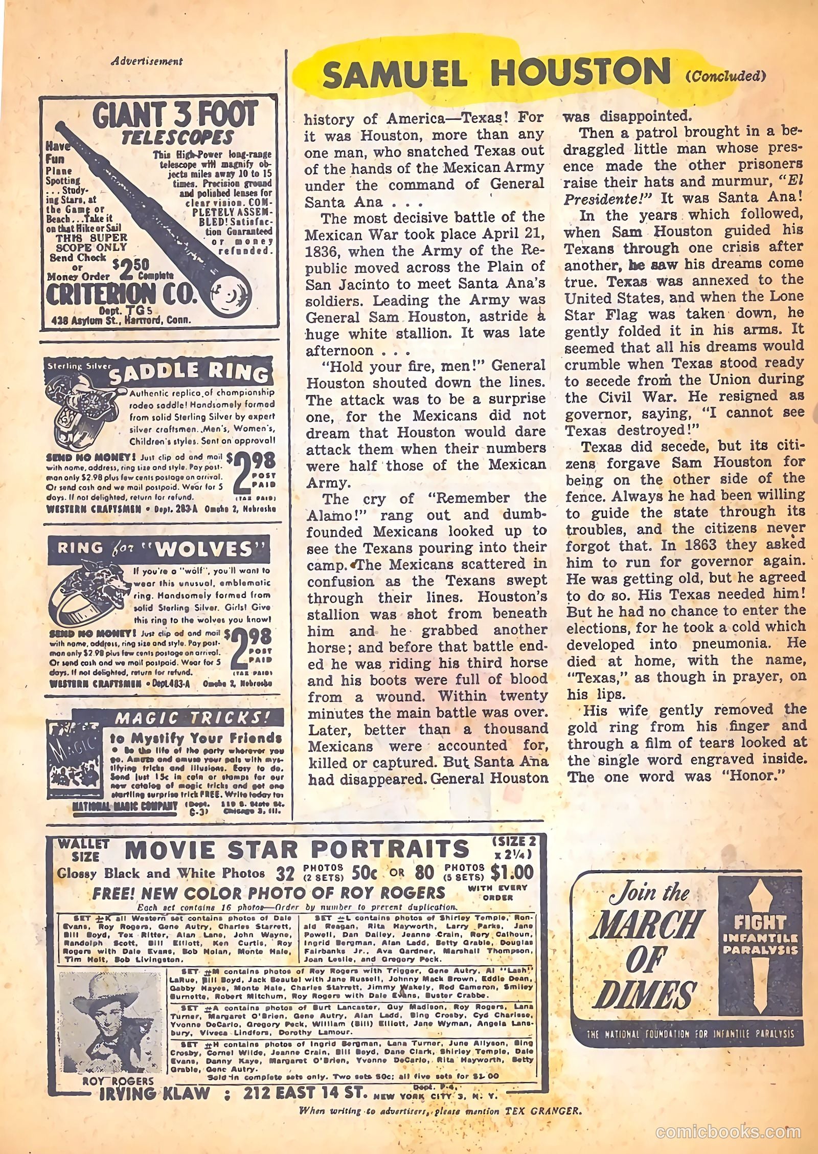 The Ranger #21 (1949) — page 35 of 37