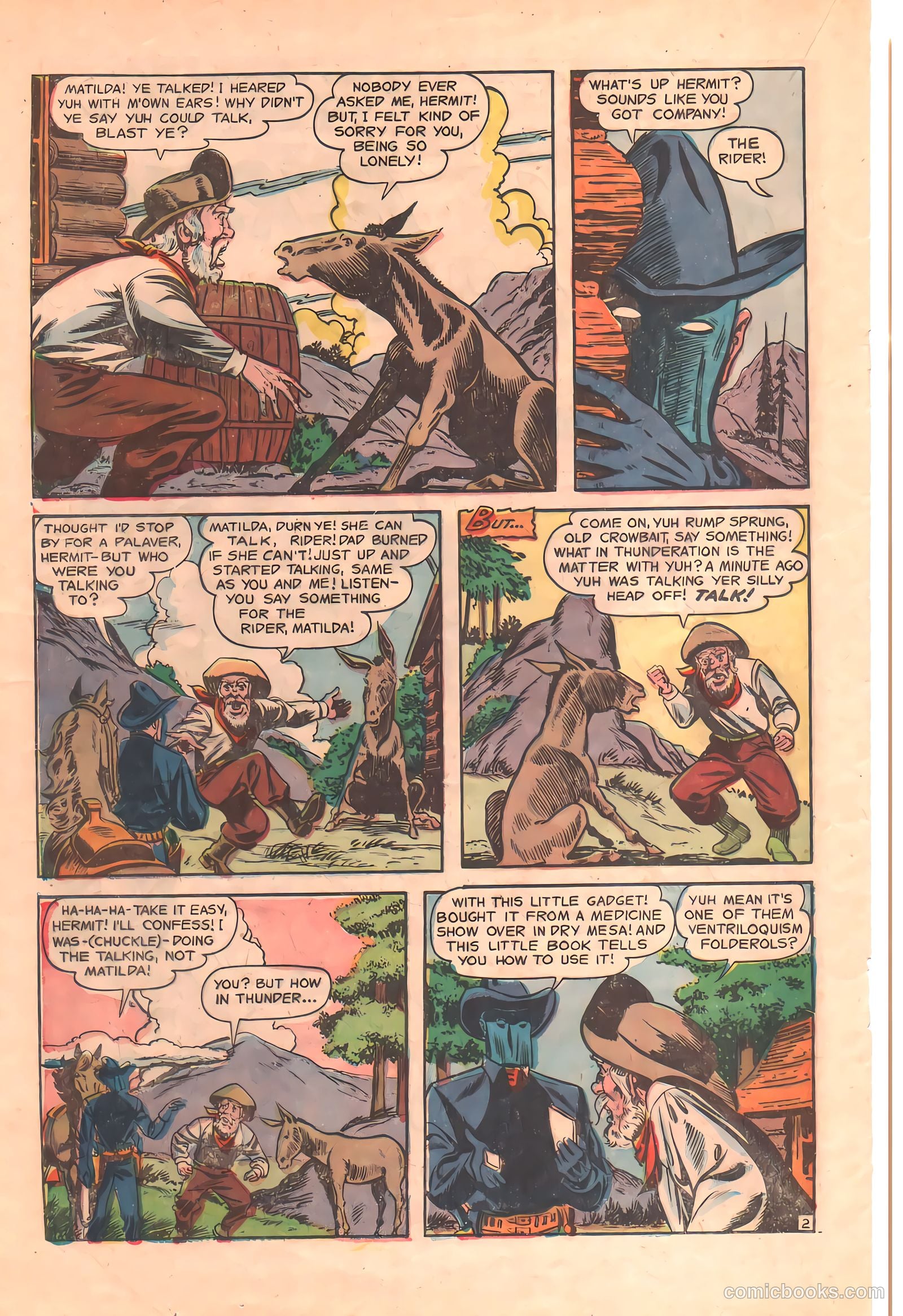 The Rider #1 (1957) — page 21 of 38