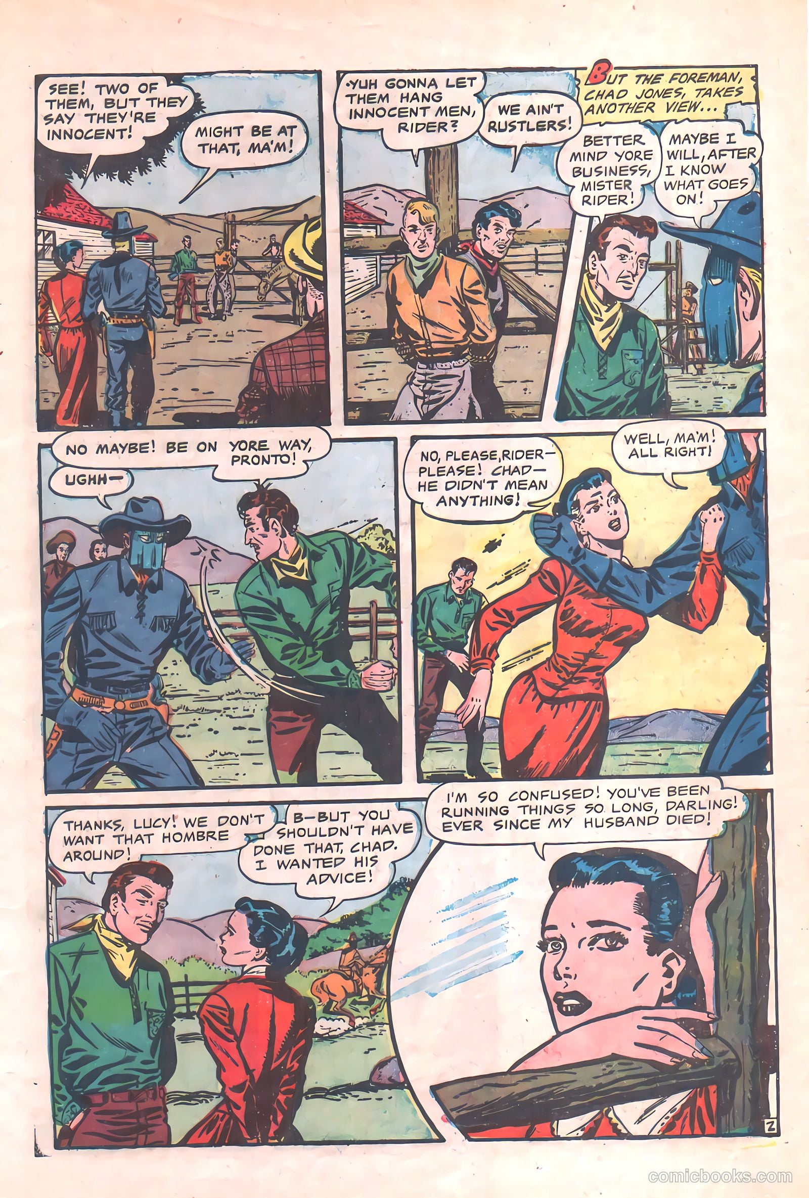 The Rider #1 (1957) — page 30 of 38