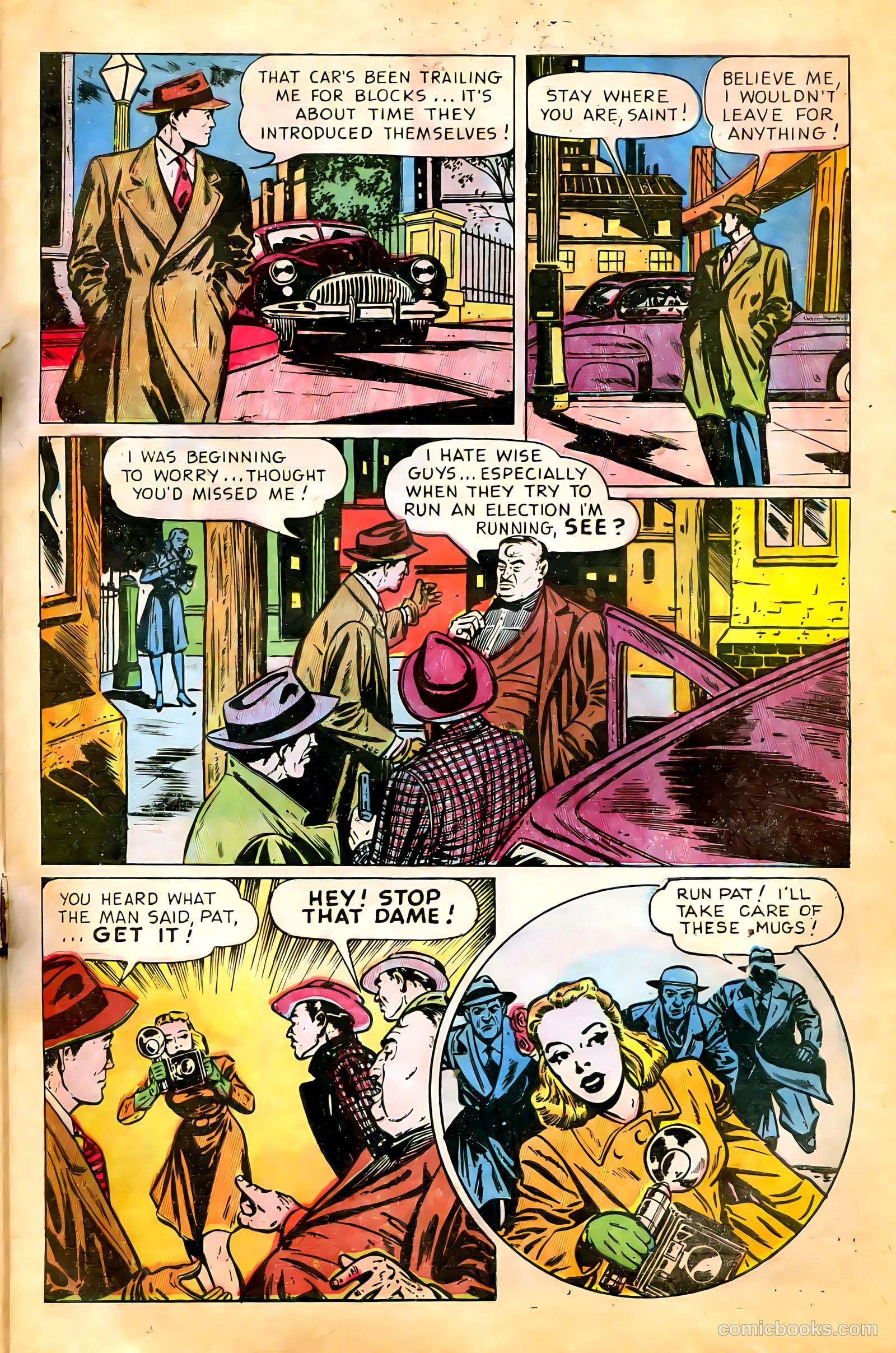 The Saint #3 (1948) — page 9 of 36