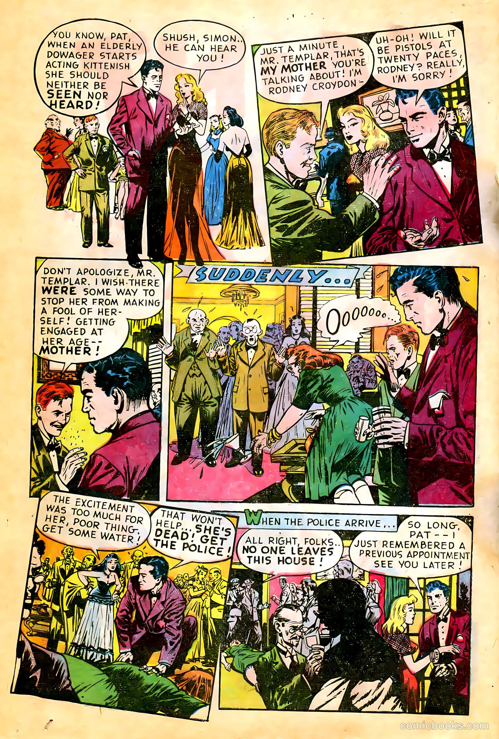The Saint #3 (1948) — page 28 of 36