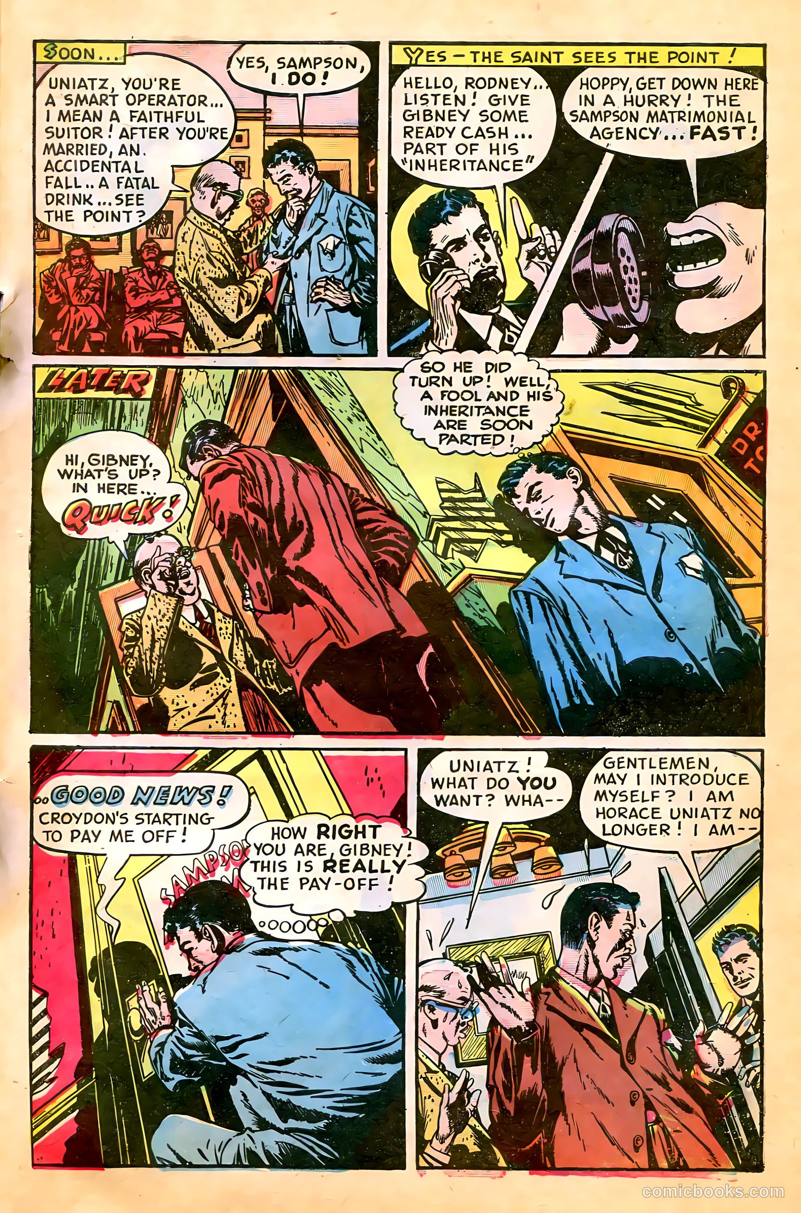 The Saint #3 (1948) — page 31 of 36