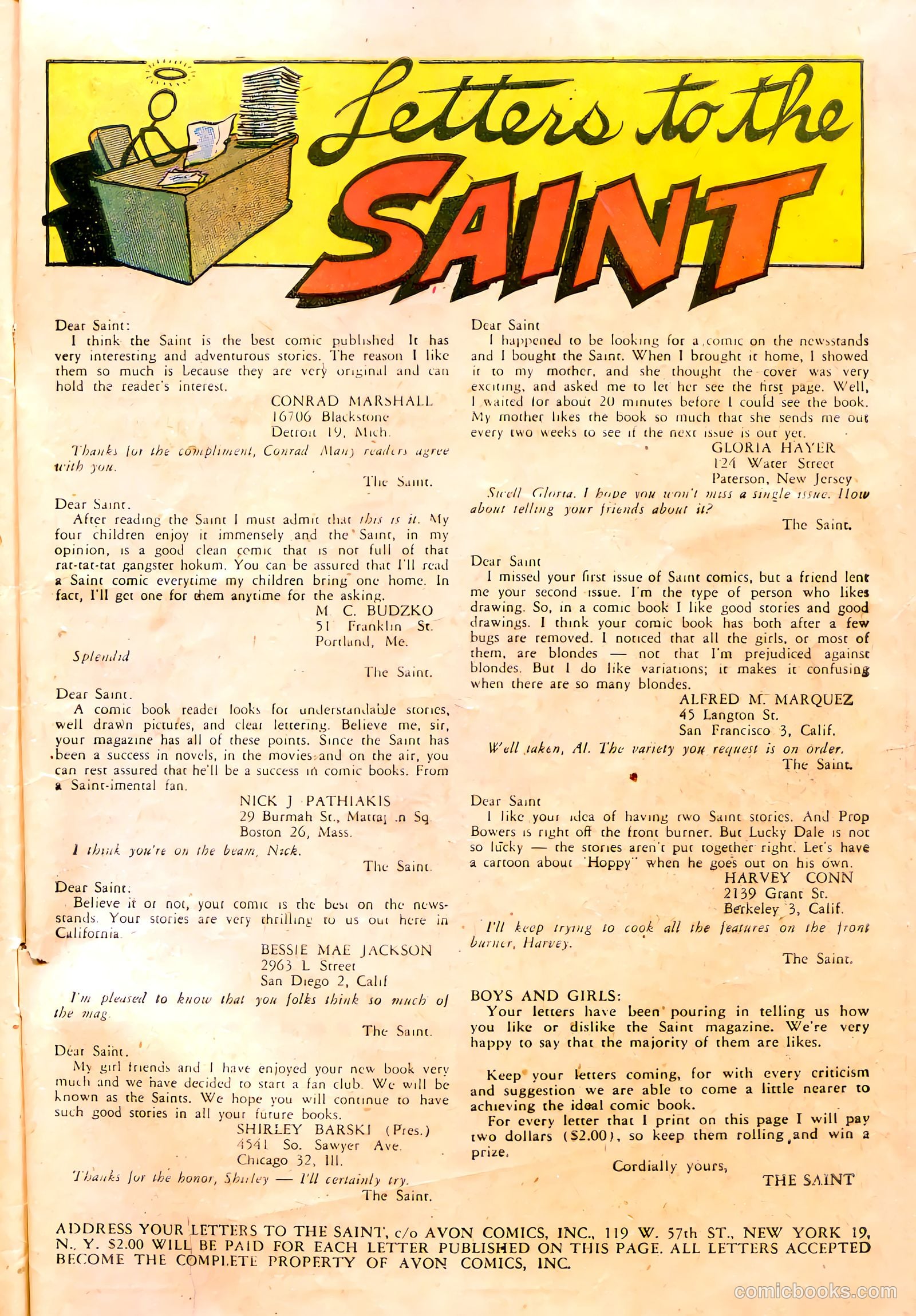 The Saint #4 (1948) — page 33 of 36