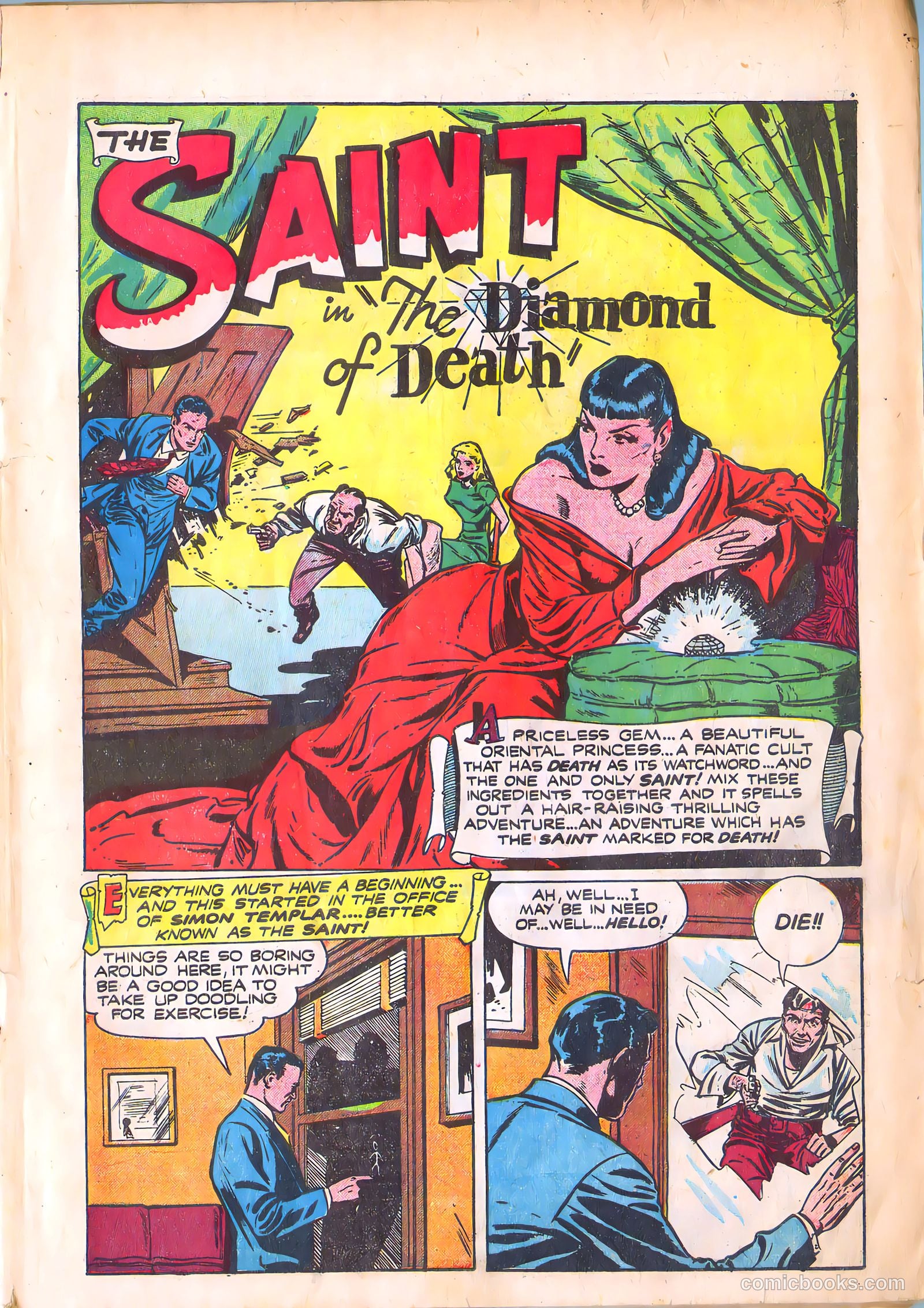 The Saint #5 (1949) — page 3 of 52