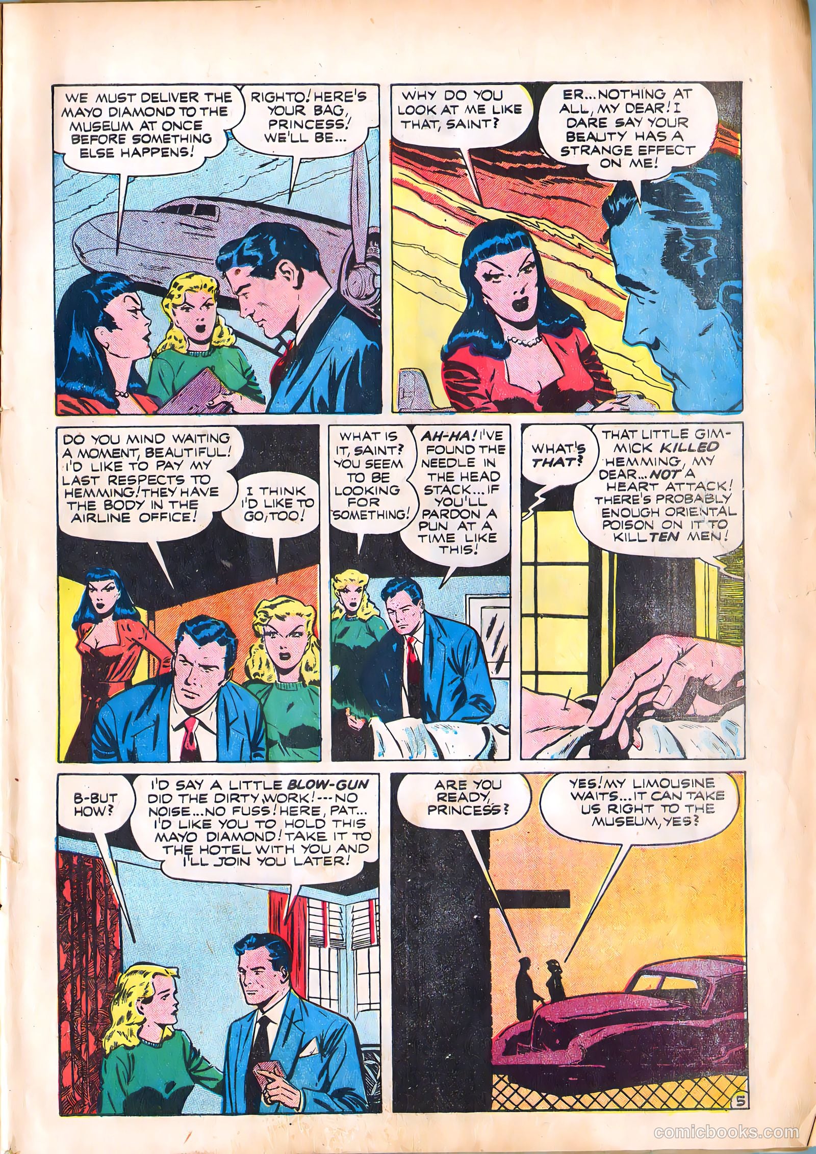 The Saint #5 (1949) — page 7 of 52