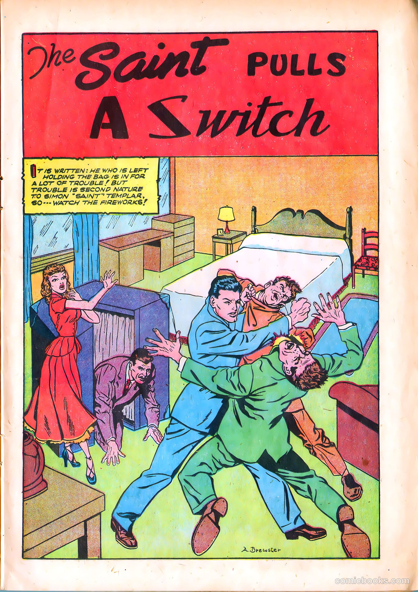 The Saint #5 (1949) — page 17 of 52