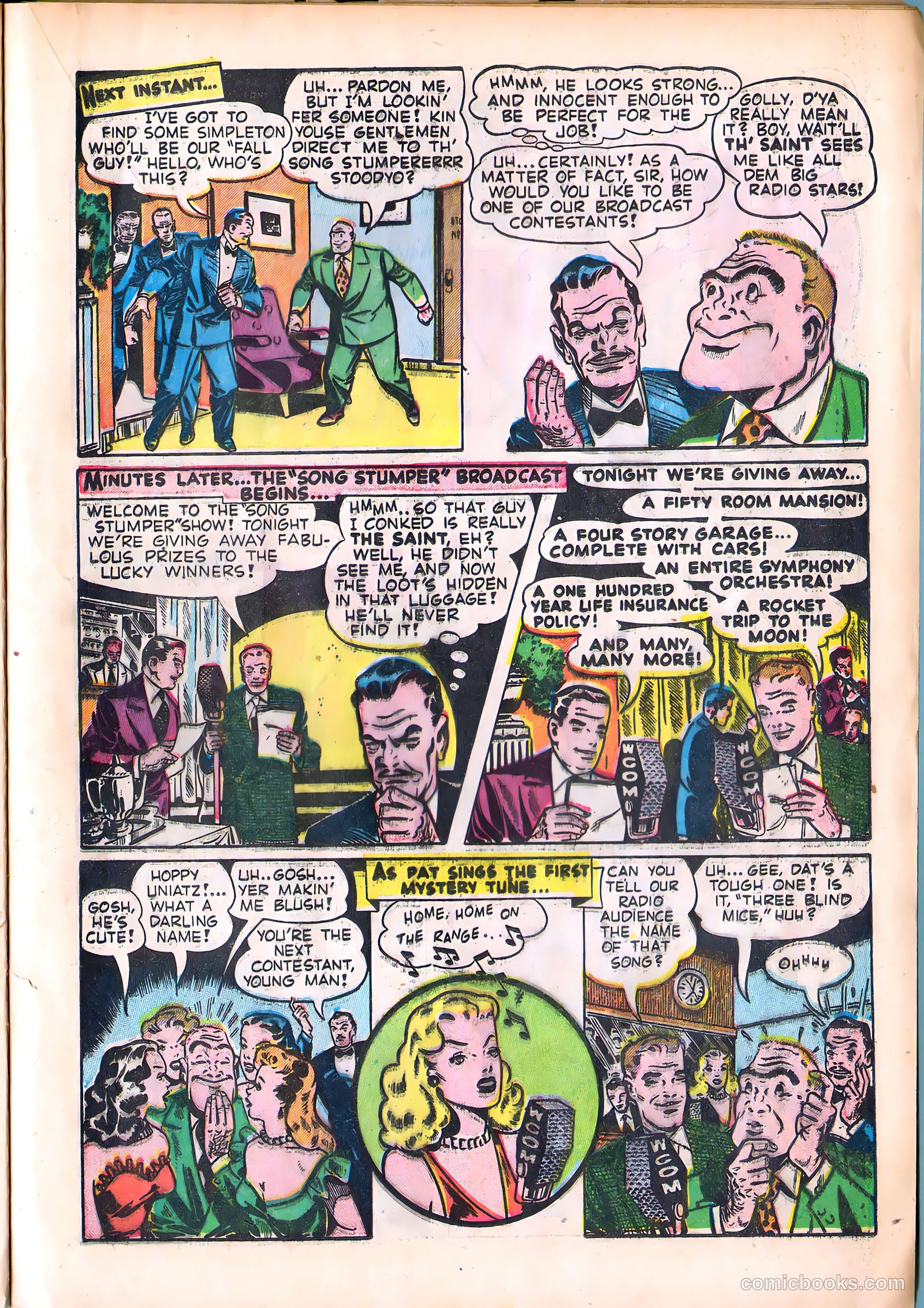 The Saint #5 (1949) — page 33 of 52