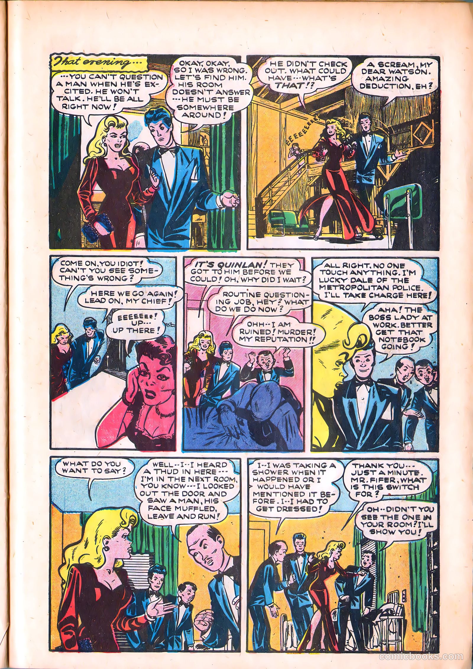 The Saint #5 (1949) — page 39 of 52