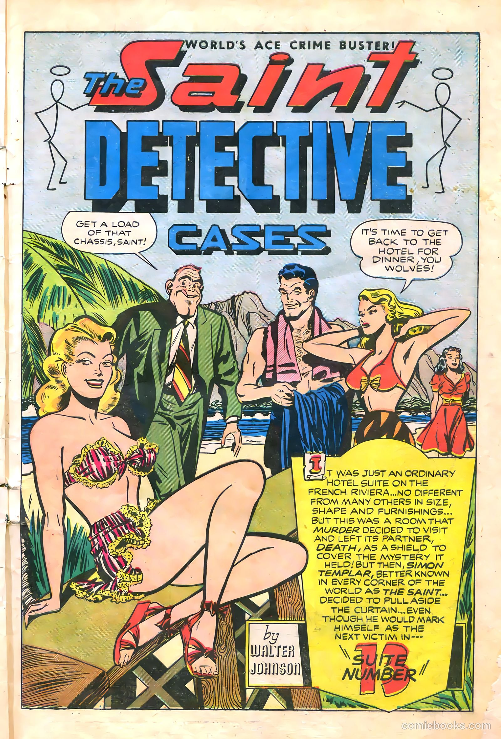 The Saint #7 (1949) — page 3 of 36