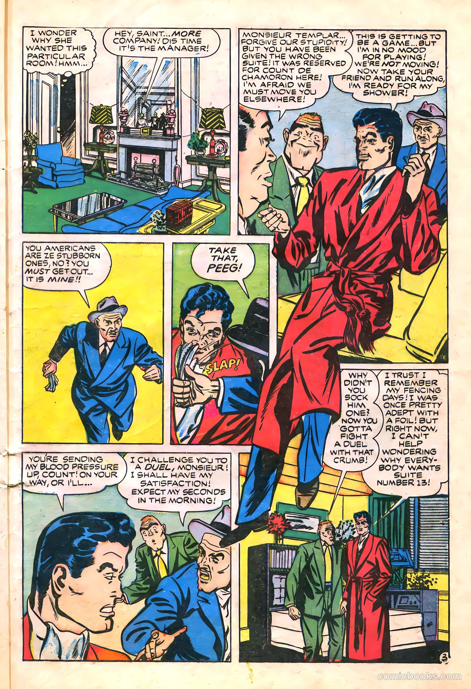 The Saint #7 (1949) — page 5 of 36