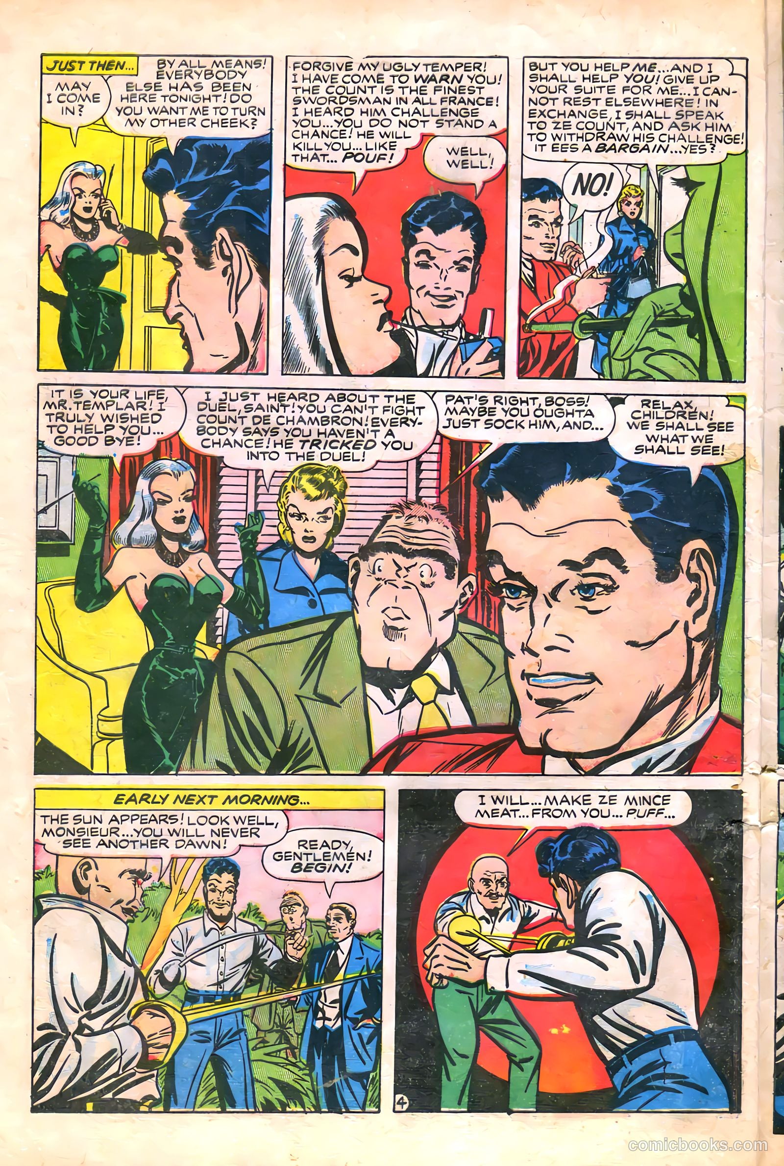 The Saint #7 (1949) — page 6 of 36