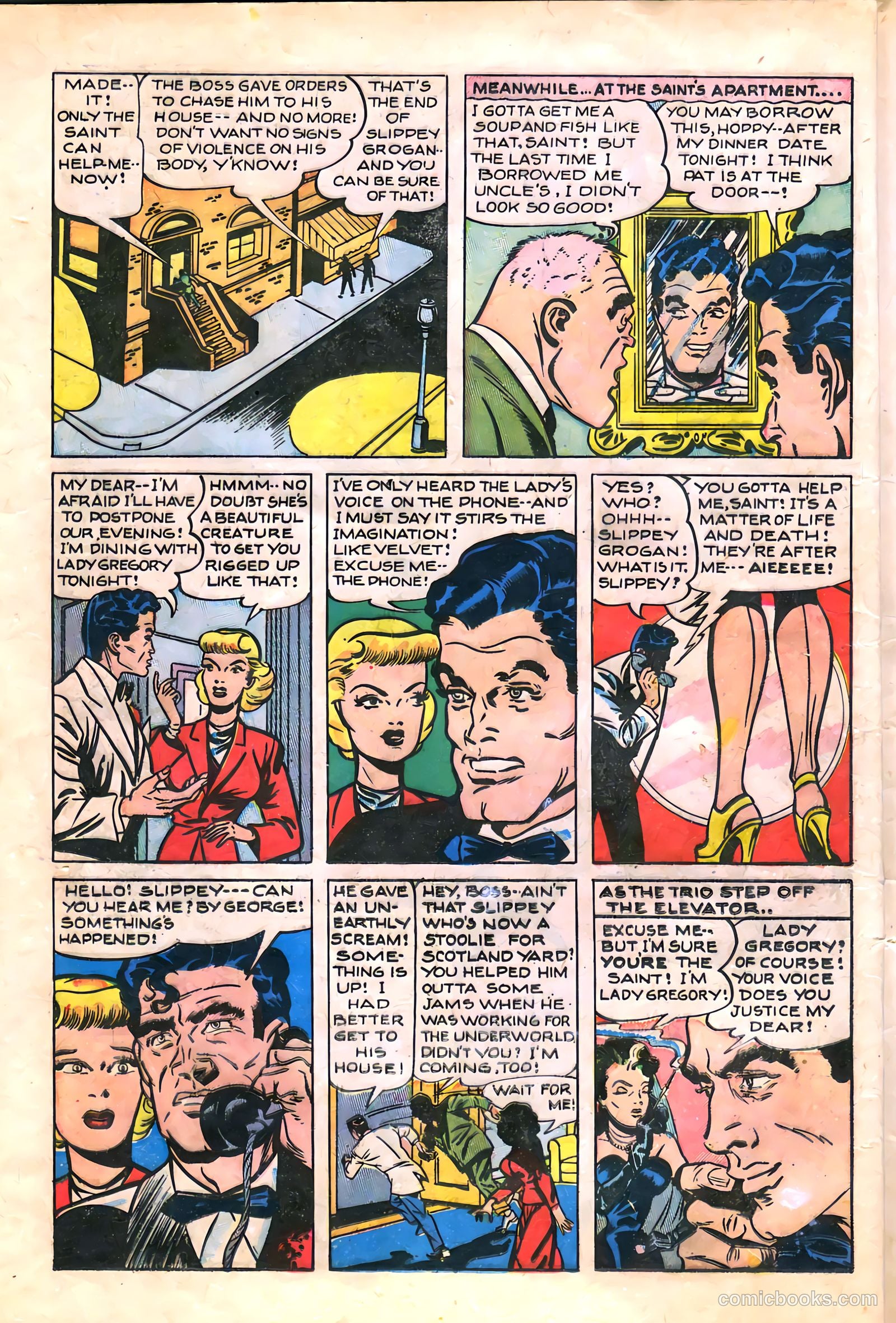 The Saint #7 (1949) — page 12 of 36