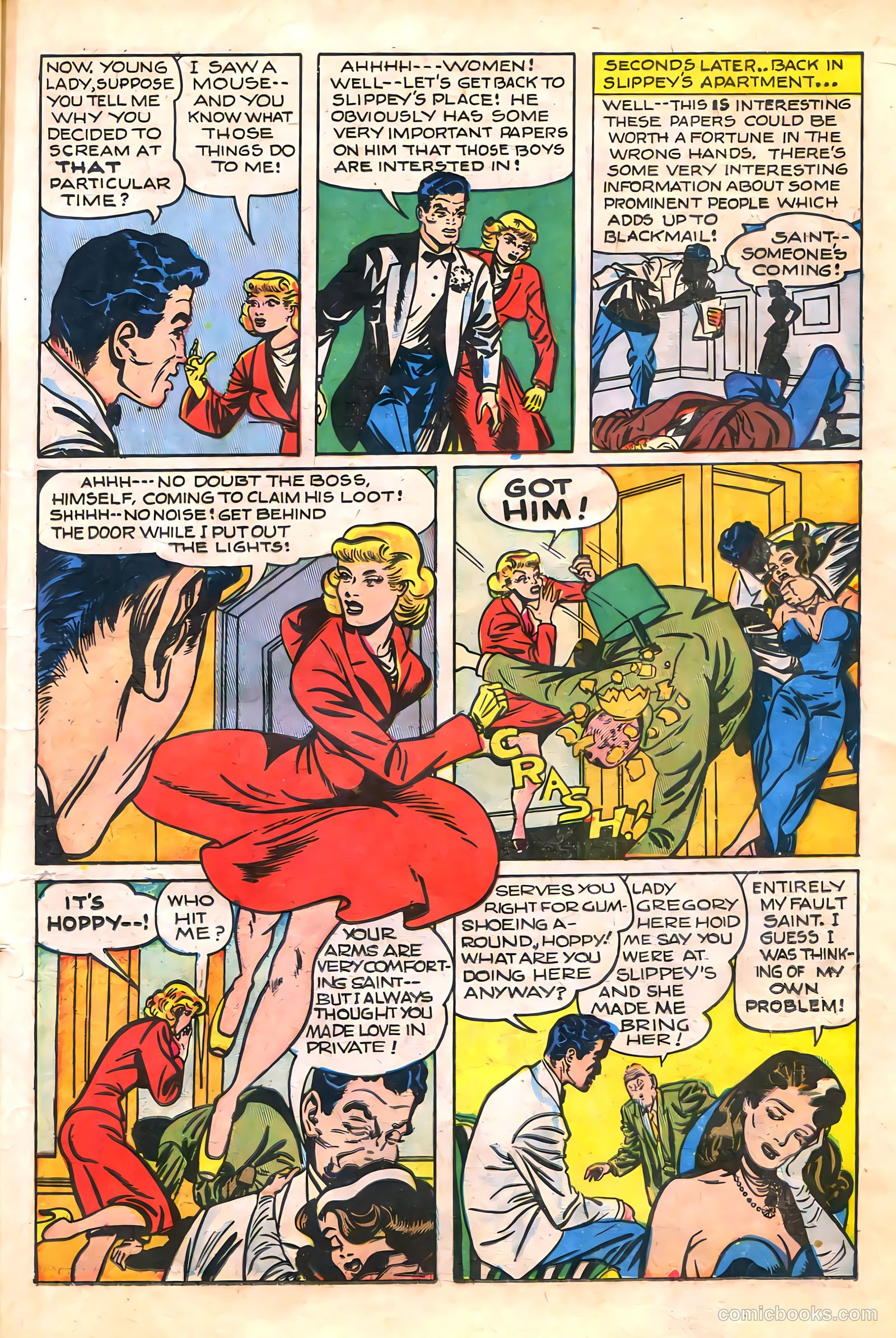 The Saint #7 (1949) — page 15 of 36