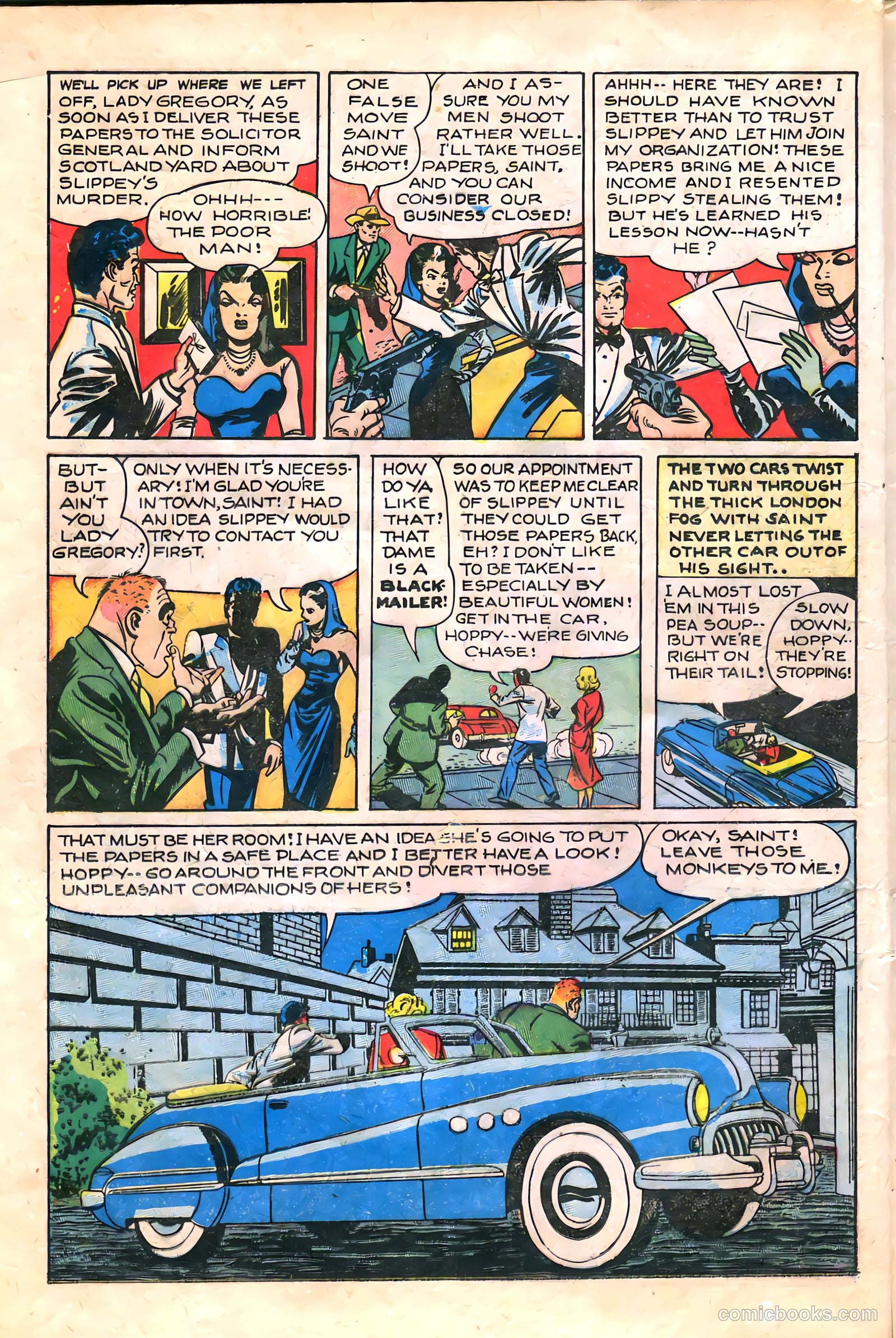 The Saint #7 (1949) — page 16 of 36