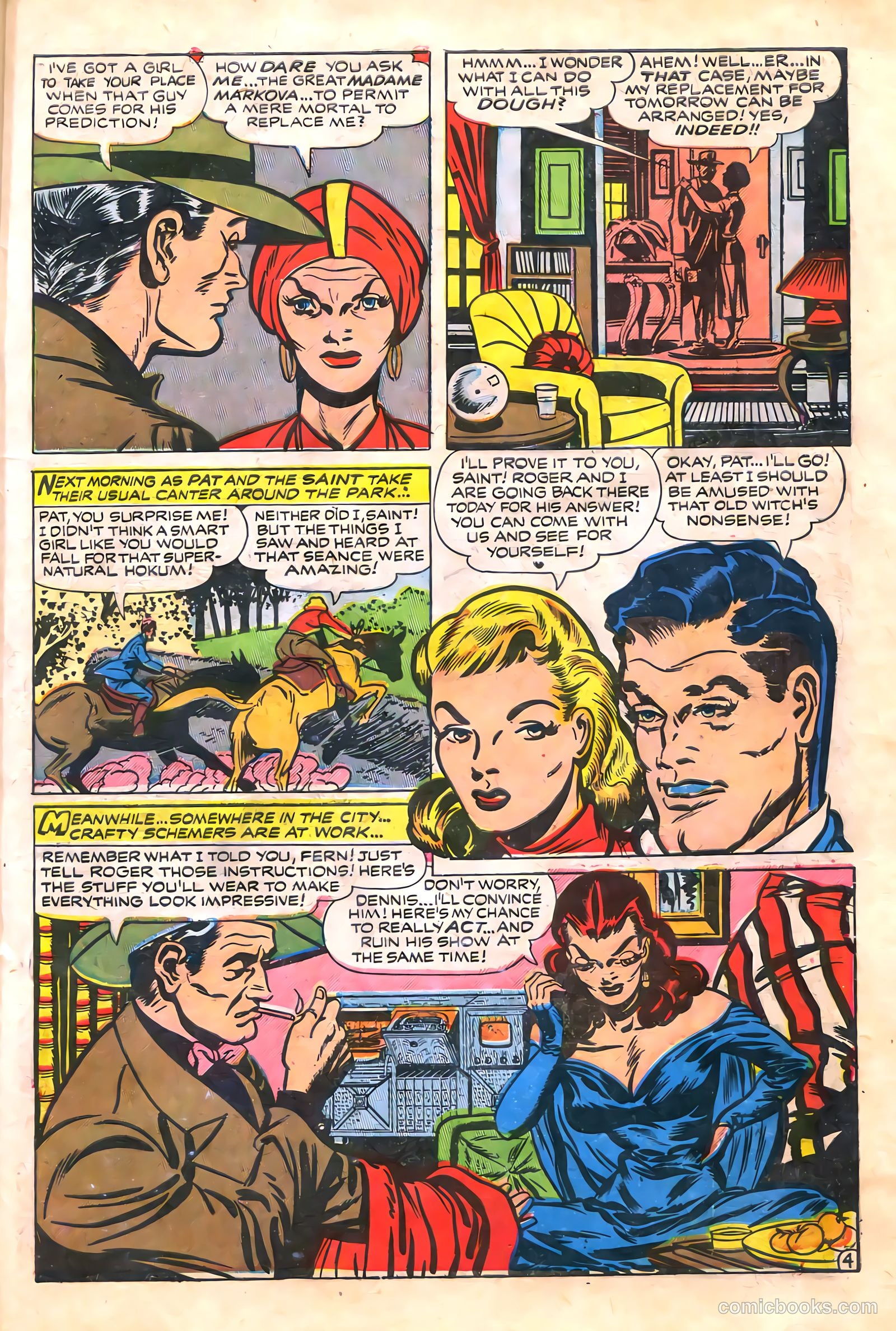 The Saint #7 (1949) — page 27 of 36