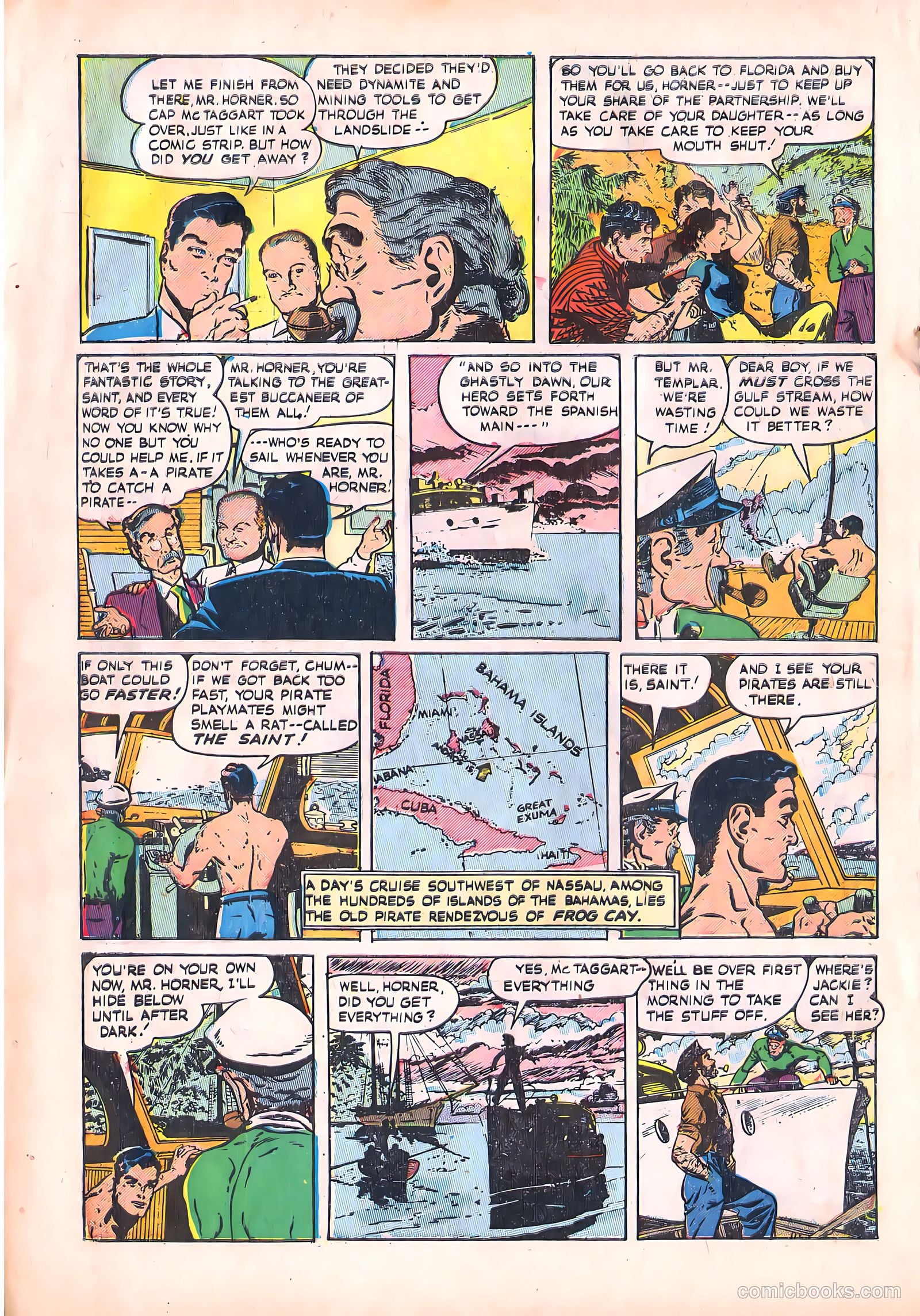 The Saint #9 (1950) — page 6 of 36