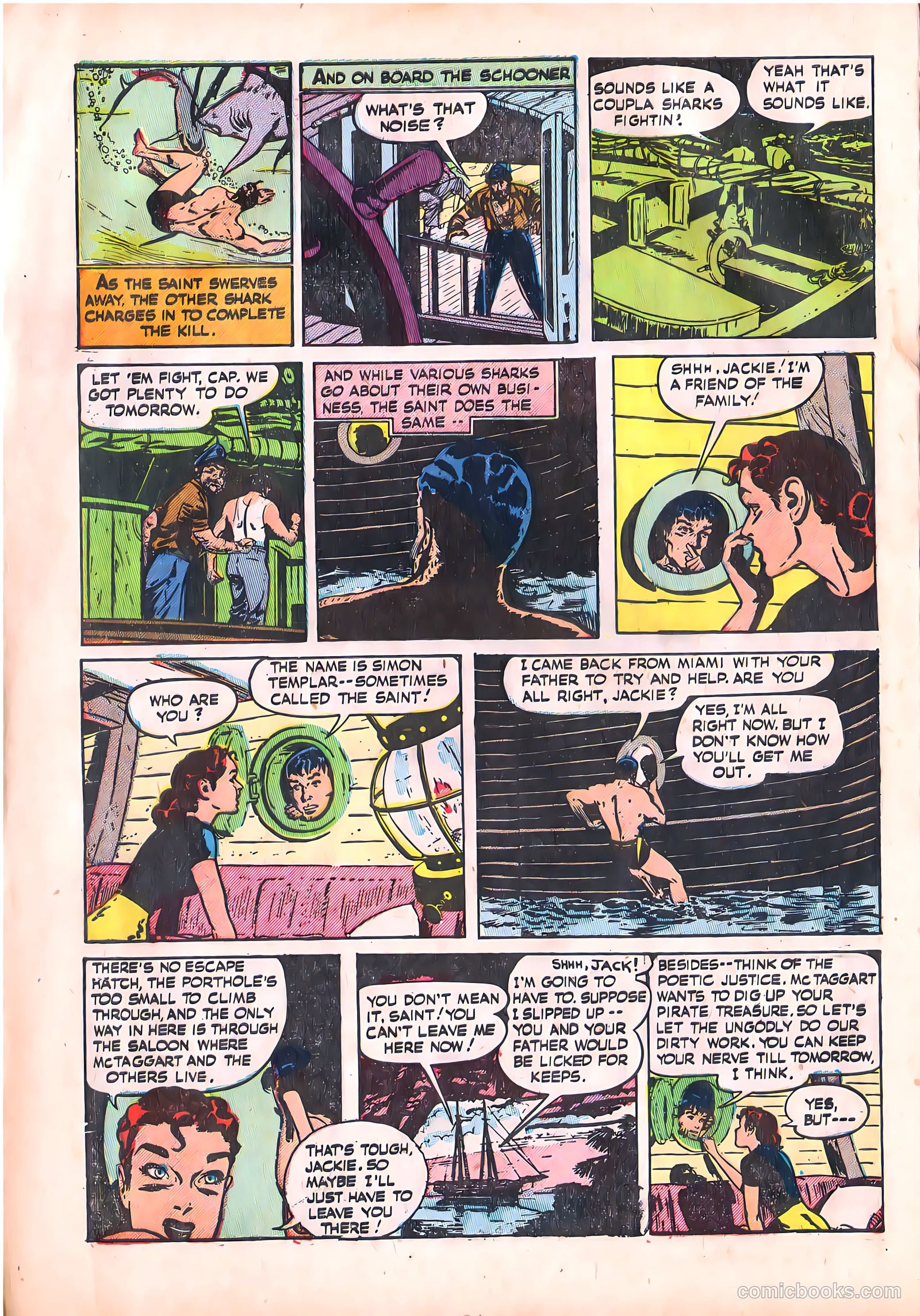 The Saint #9 (1950) — page 8 of 36