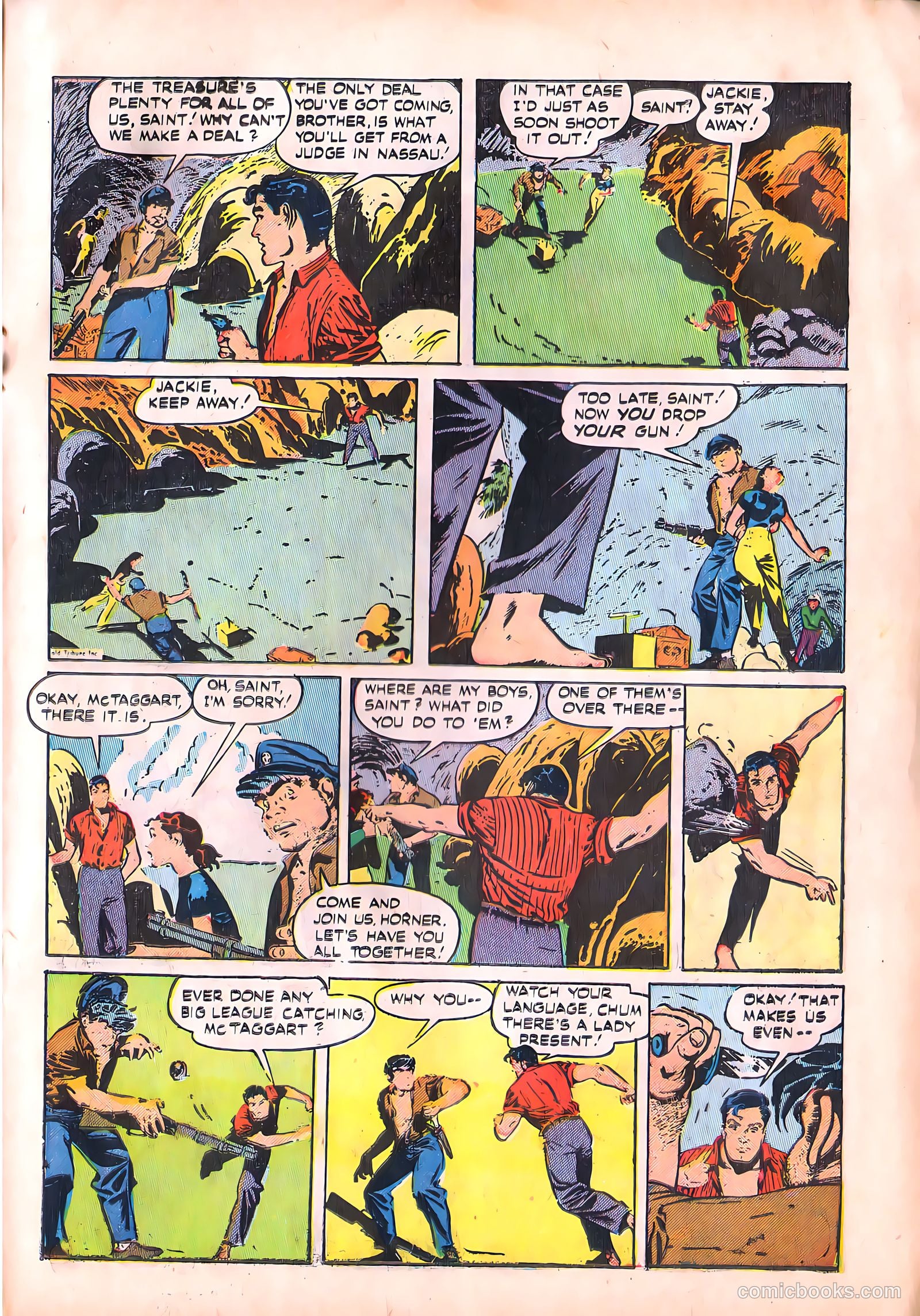 The Saint #9 (1950) — page 15 of 36