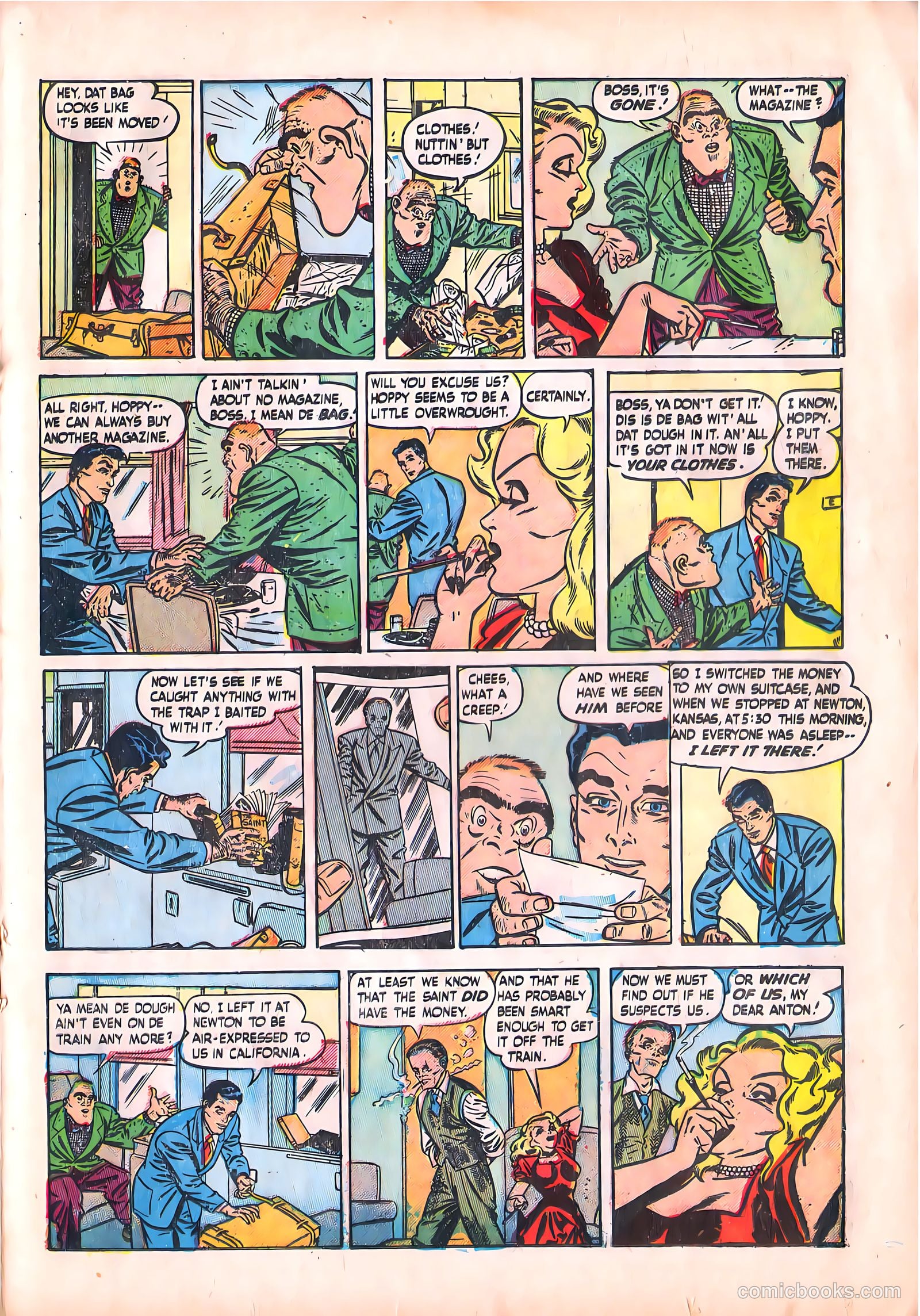 The Saint #9 (1950) — page 21 of 36