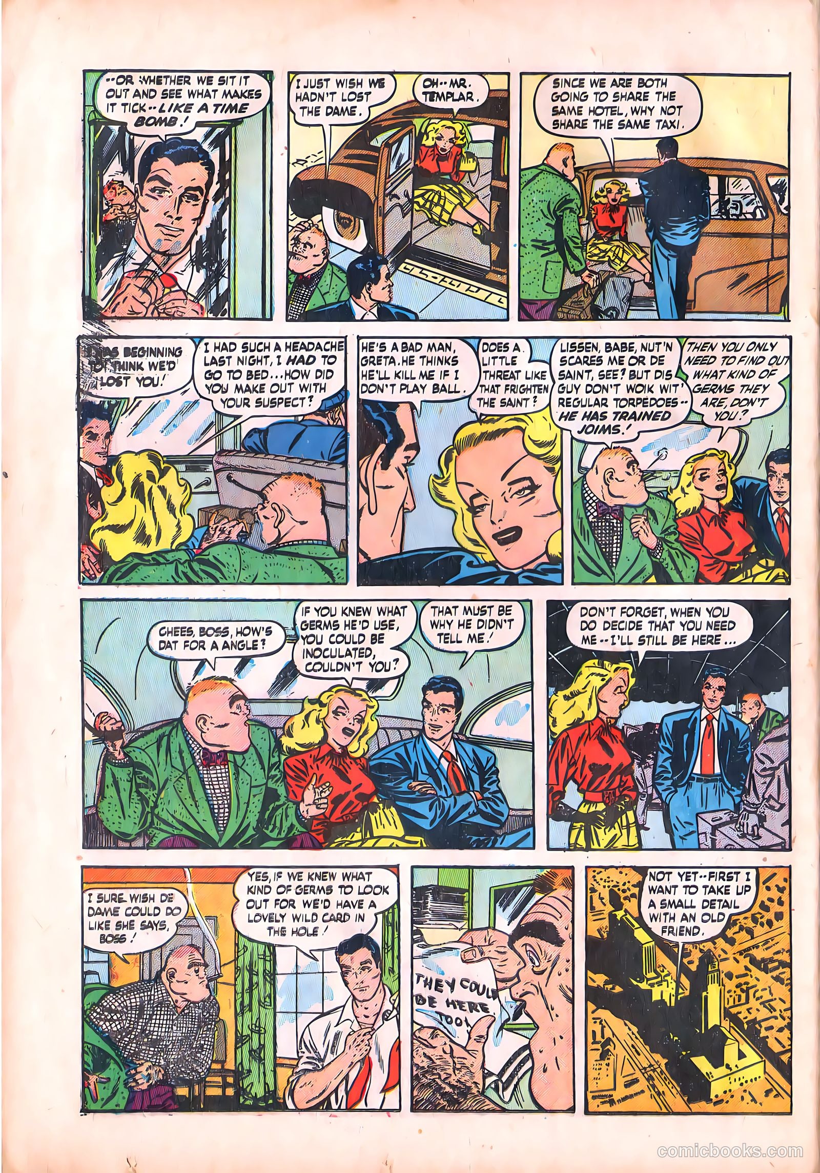 The Saint #9 (1950) — page 24 of 36
