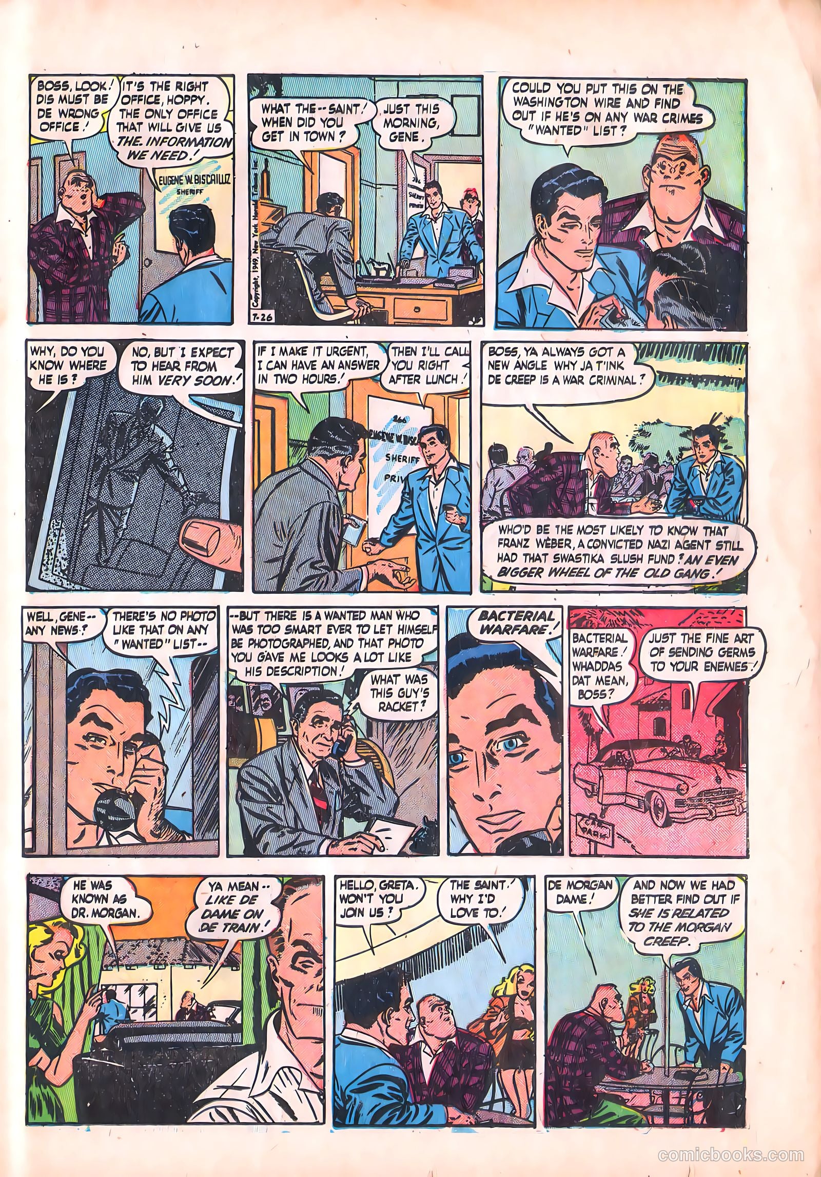 The Saint #9 (1950) — page 25 of 36