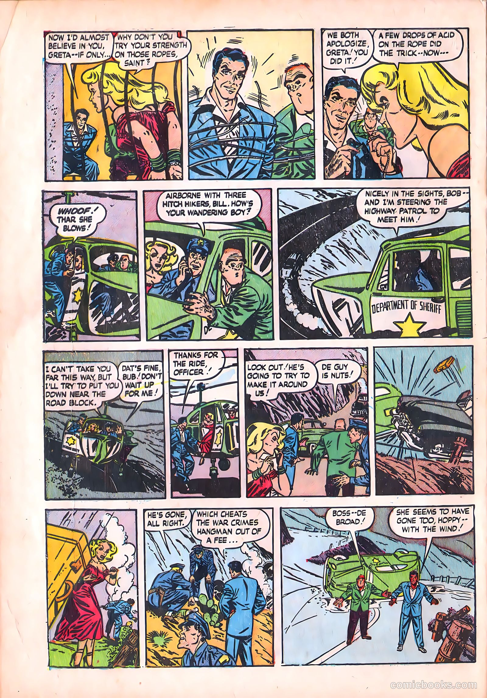 The Saint #9 (1950) — page 32 of 36
