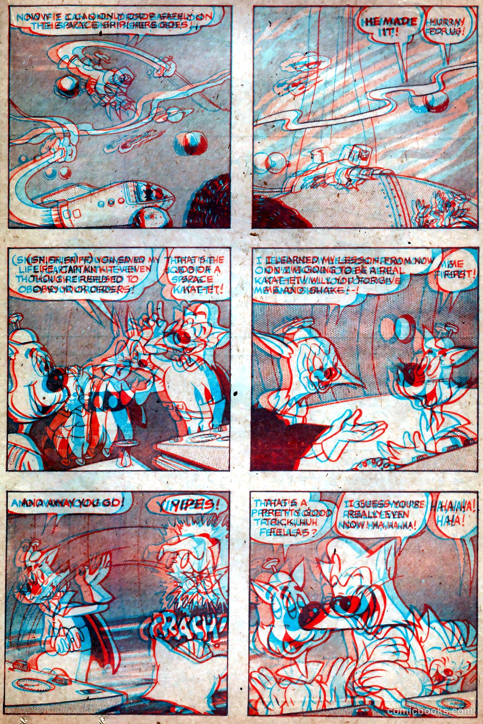 The Space Kat-Ets #1 (1953) — page 17 of 36