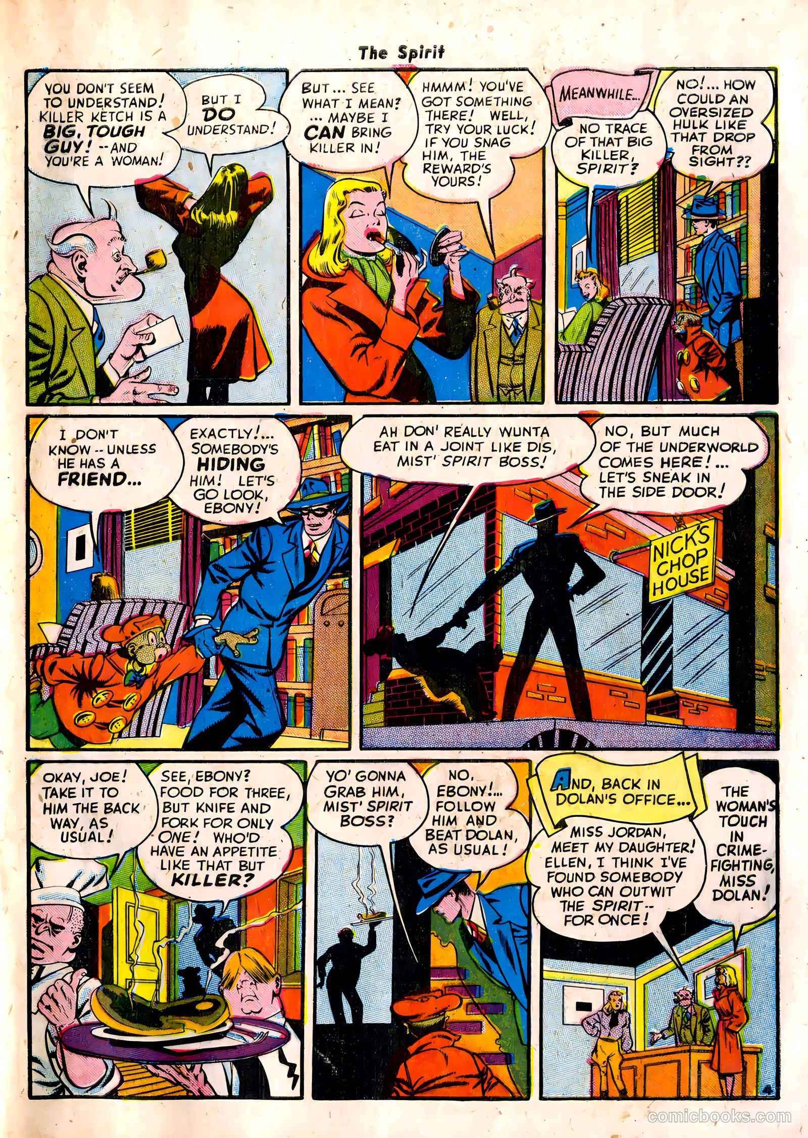 The Spirit #10 (1985) — page 45 of 52