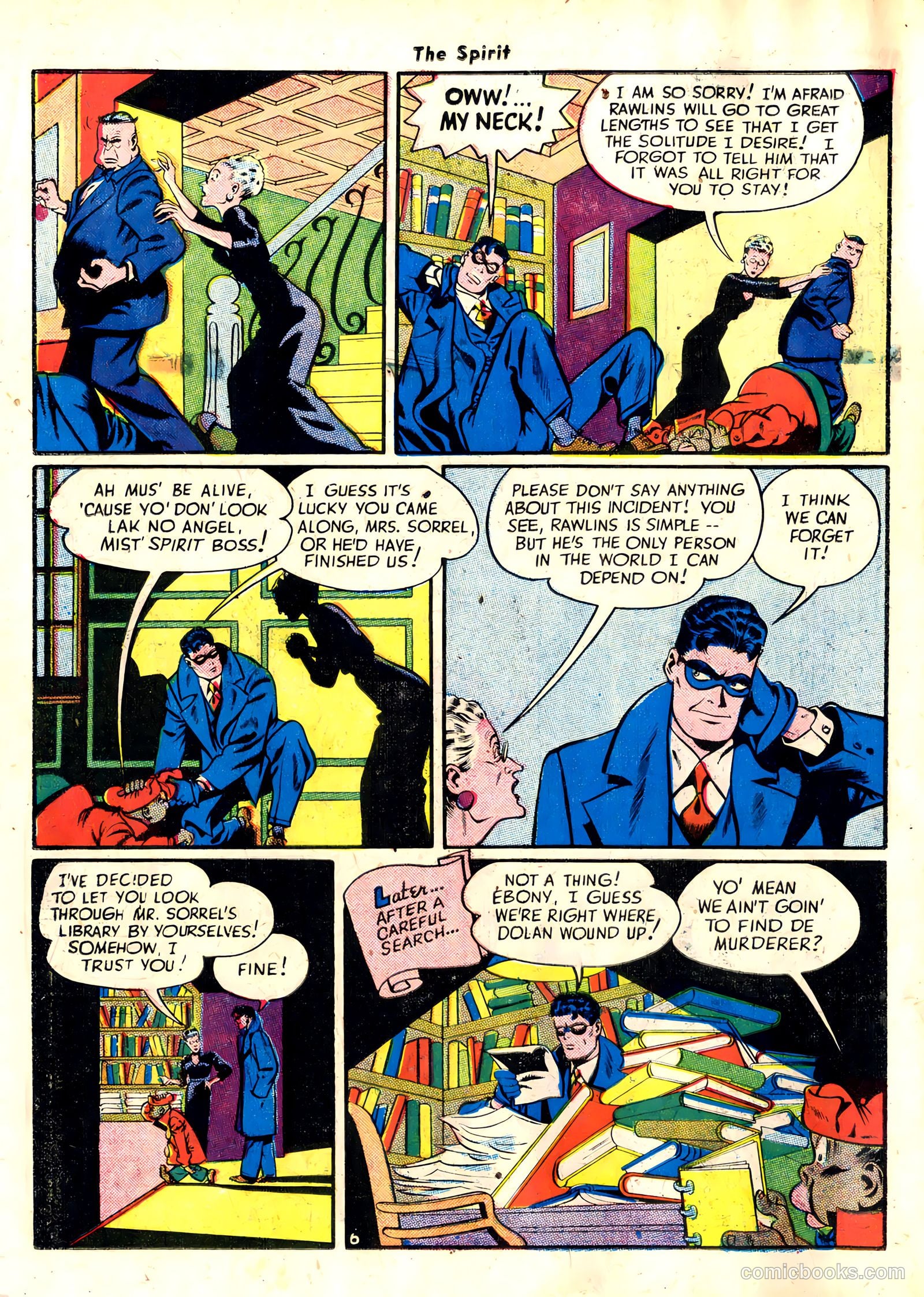 The Spirit #10 (1947) — page 16 of 52