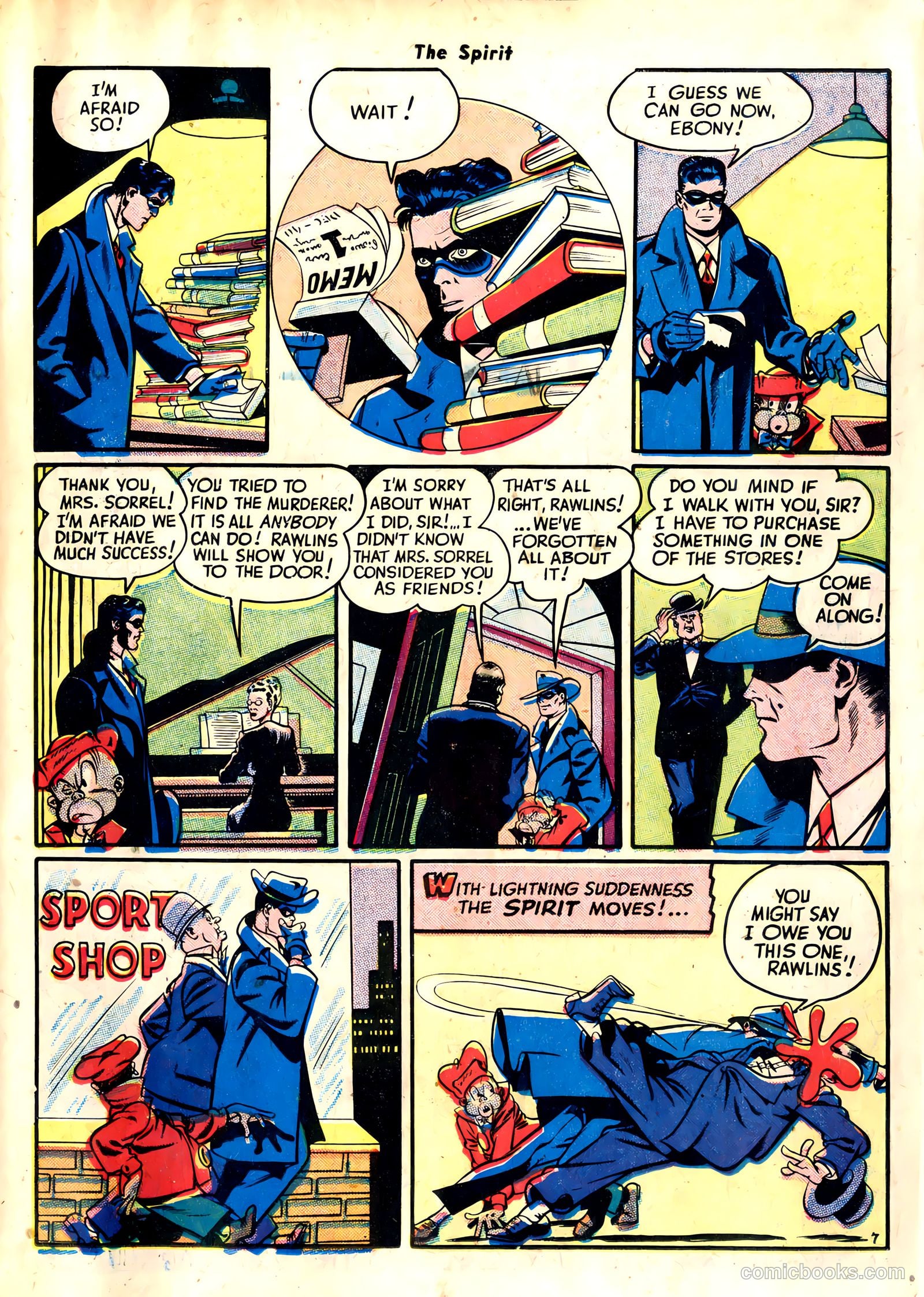 The Spirit #10 (1947) — page 17 of 52