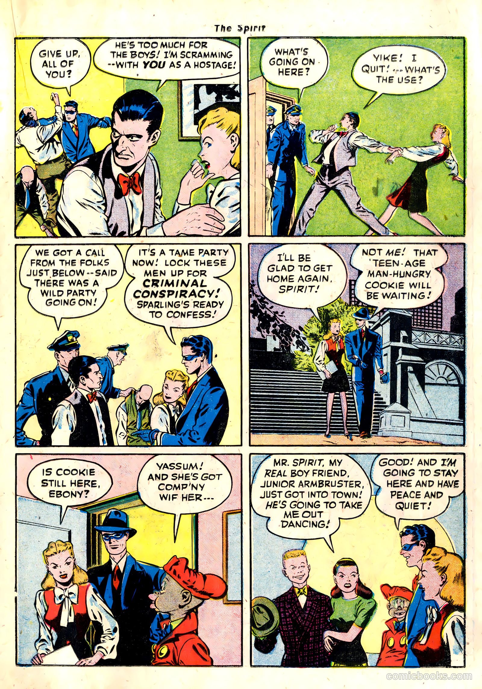 The Spirit #10 (1947) — page 25 of 52