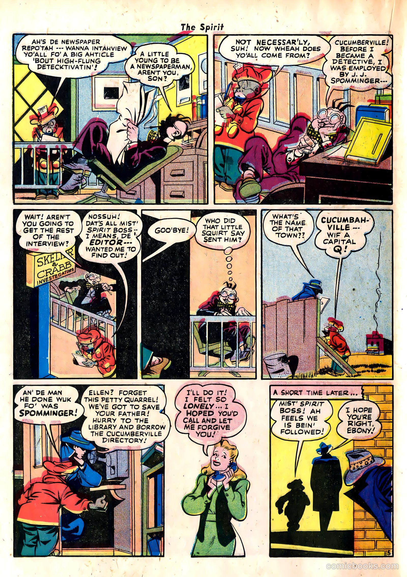 The Spirit #10 (1947) — page 30 of 52
