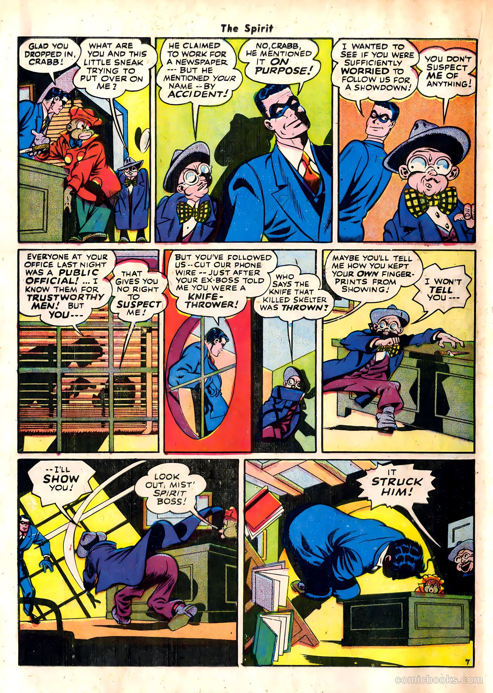 The Spirit #10 (1947) — page 32 of 52