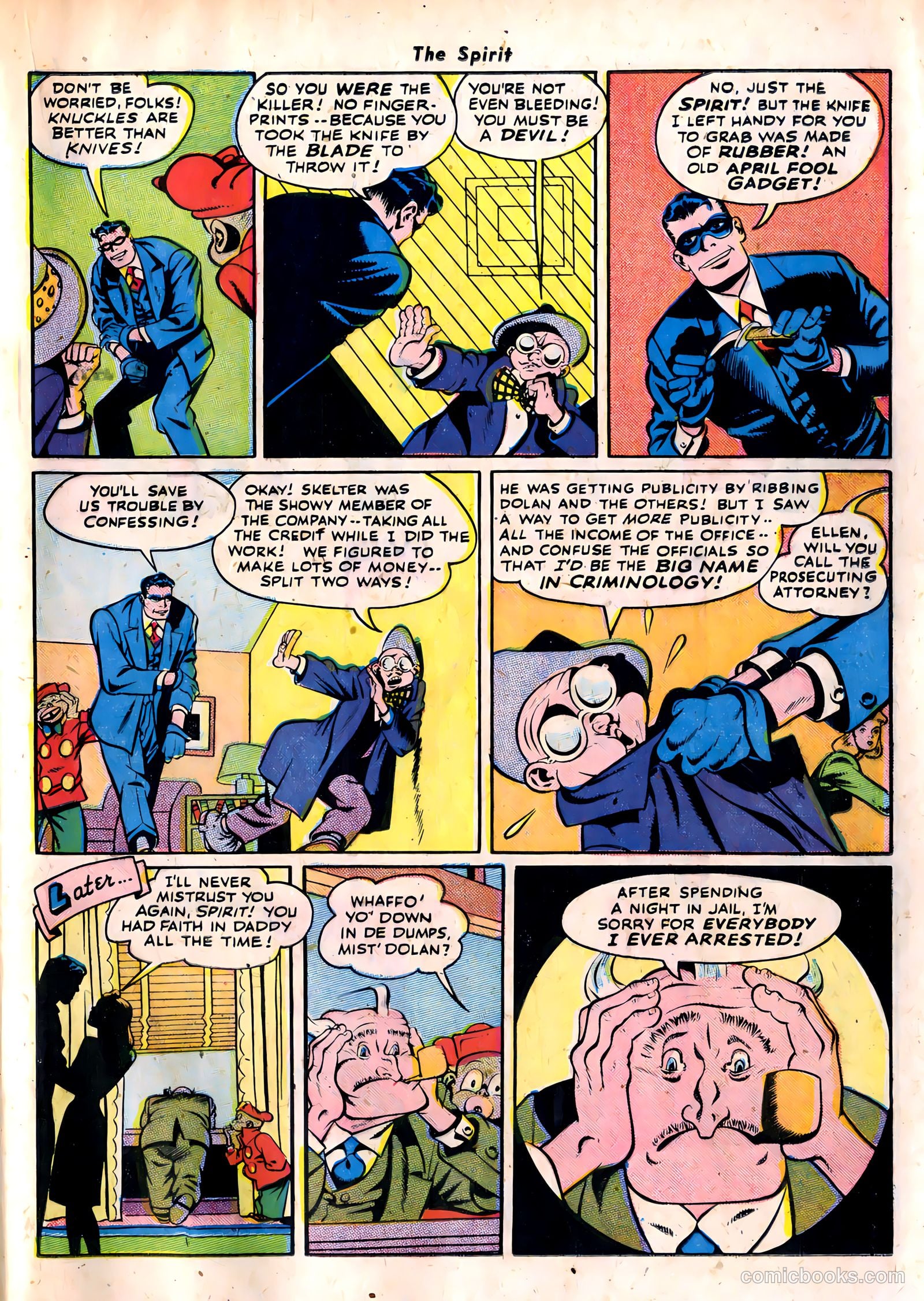 The Spirit #10 (1947) — page 33 of 52