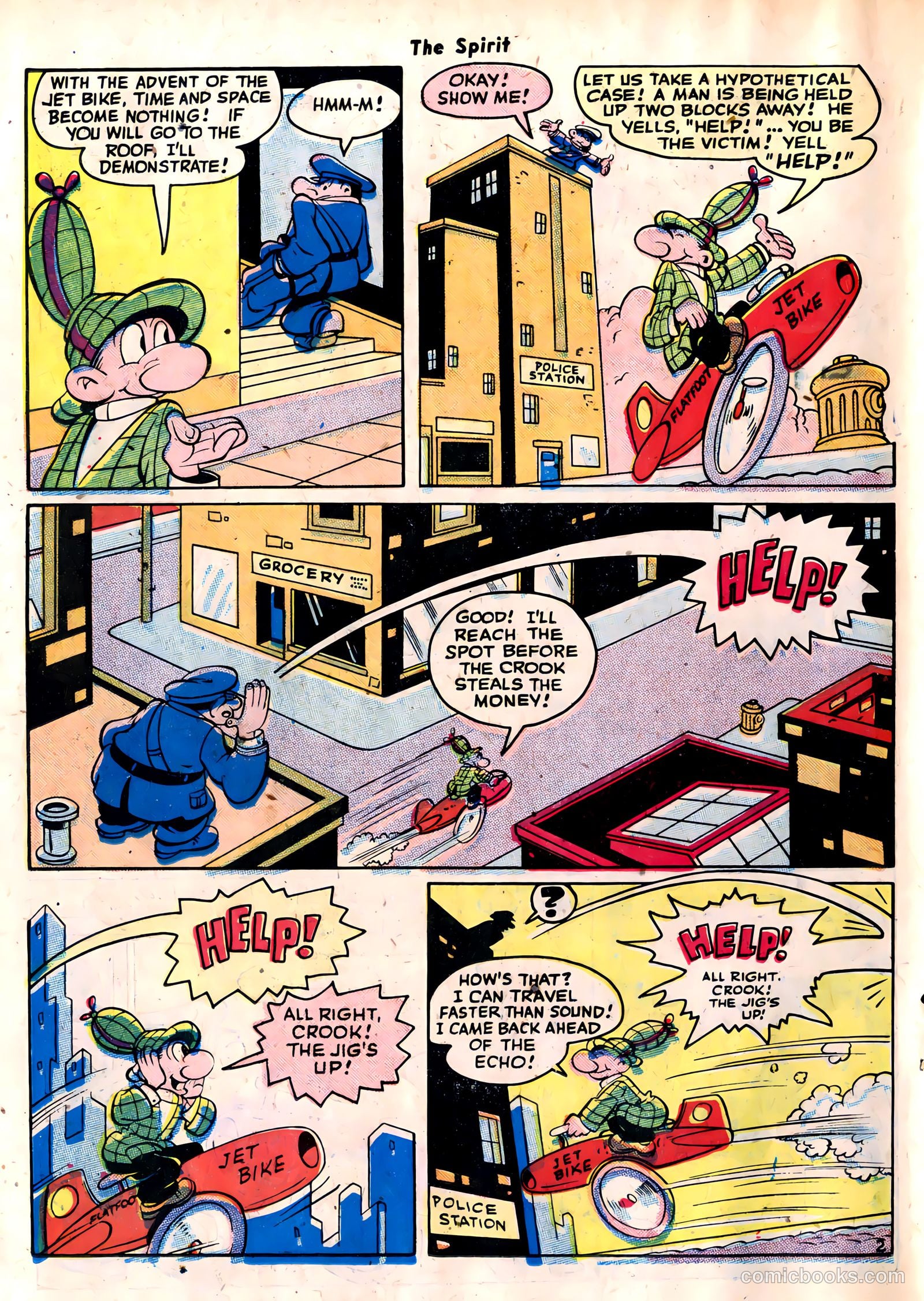 The Spirit #10 (1947) — page 36 of 52
